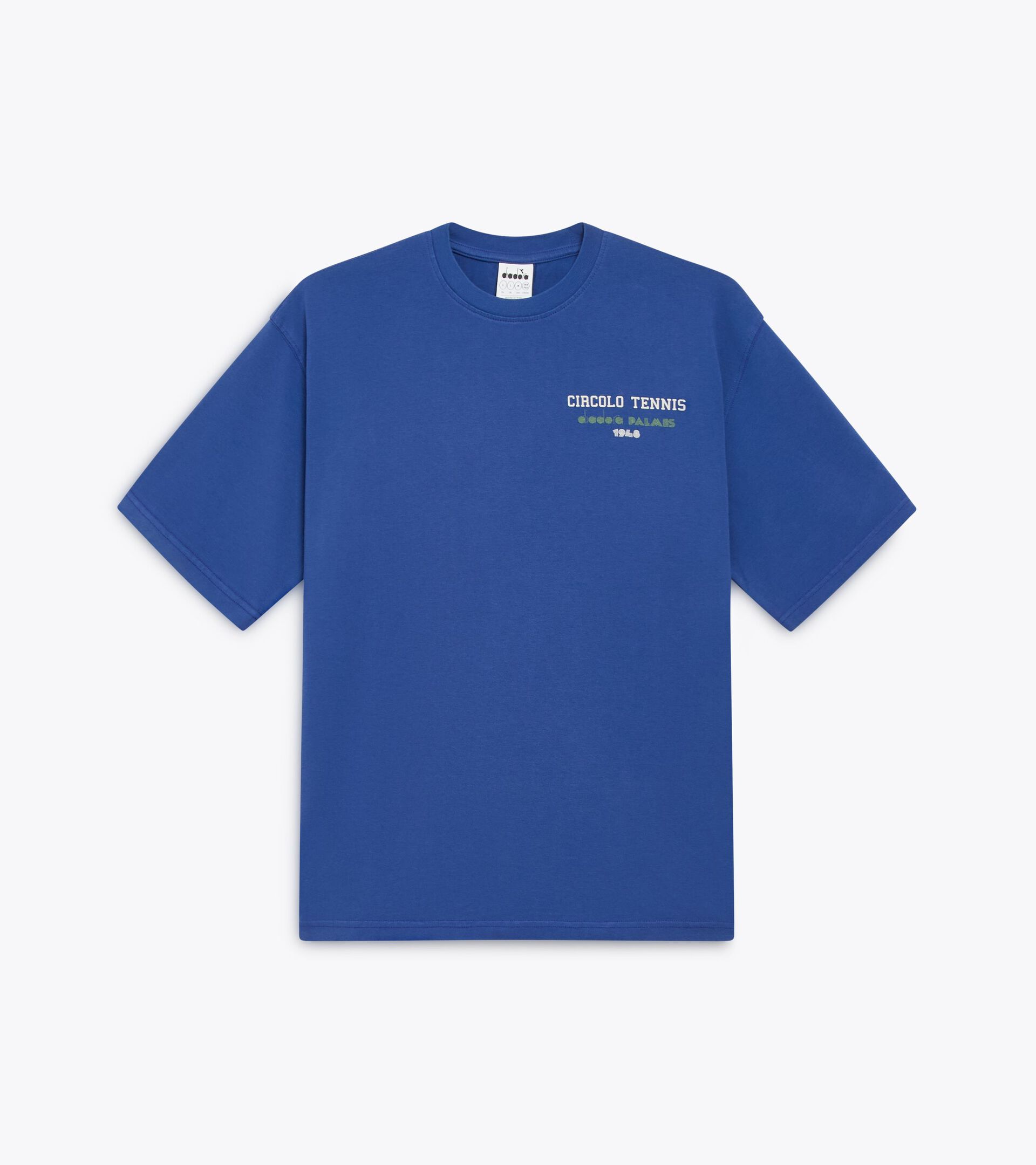 Camiseta Legacy con estampado de archivo - Para todos los géneros
T-SHIRT SS LEGACY II AZUL LIMOGES - Diadora