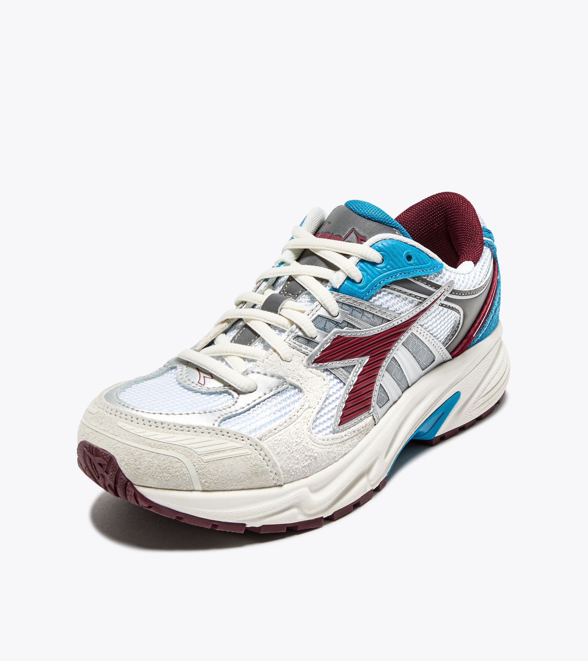 Sports sneakers - All-Gender MYTHOS STAR WHITE/CABERNET/BLUE MOON - Diadora