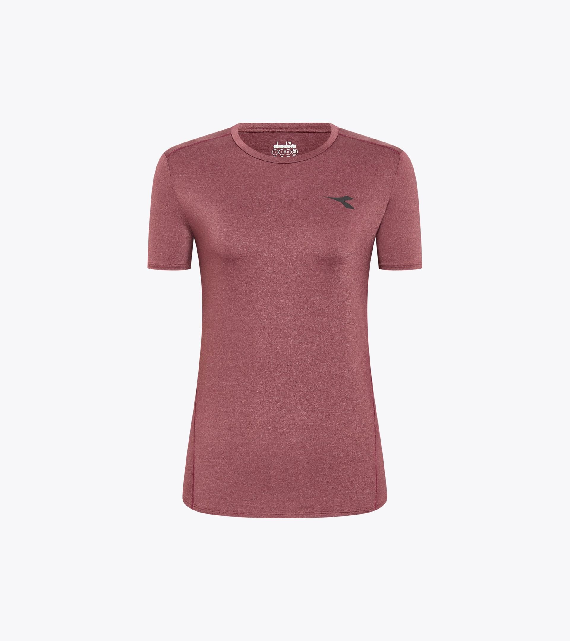 Camiseta técnica de running§Mujer L. SS T-SHIRT TECH RUN CREW ROJO BANDERA - Diadora