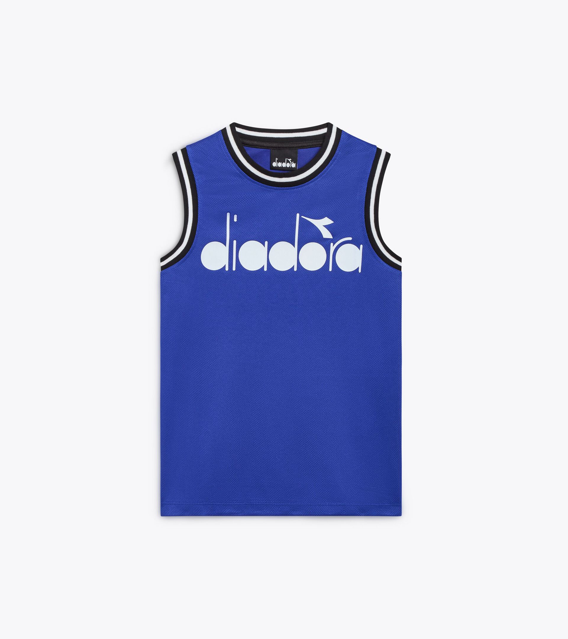 Canotta sportiva in mesh - Bambino JB. TANK BASKETBALL BLU REALE - Diadora