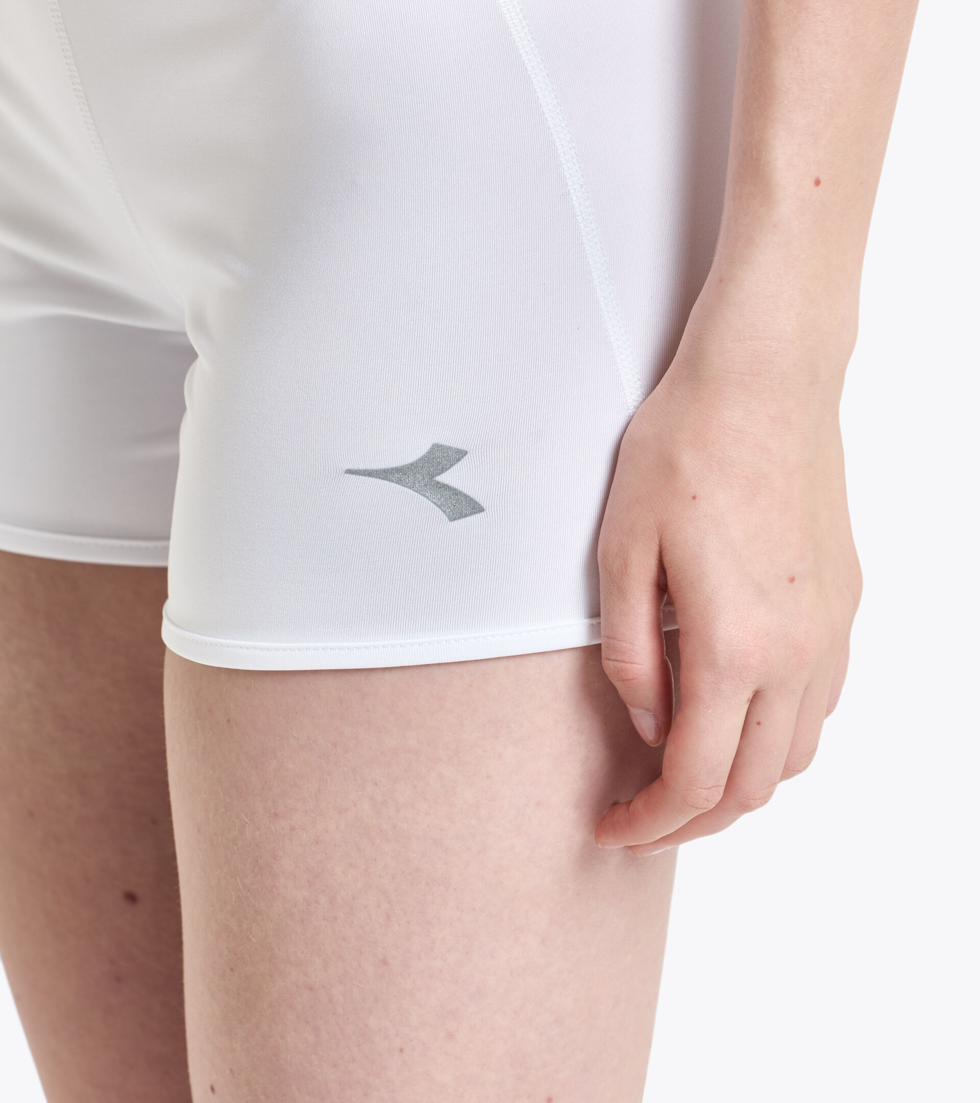 Tennis Shorts - Women L. SHORT TIGHT OPTICAL WHITE - Diadora