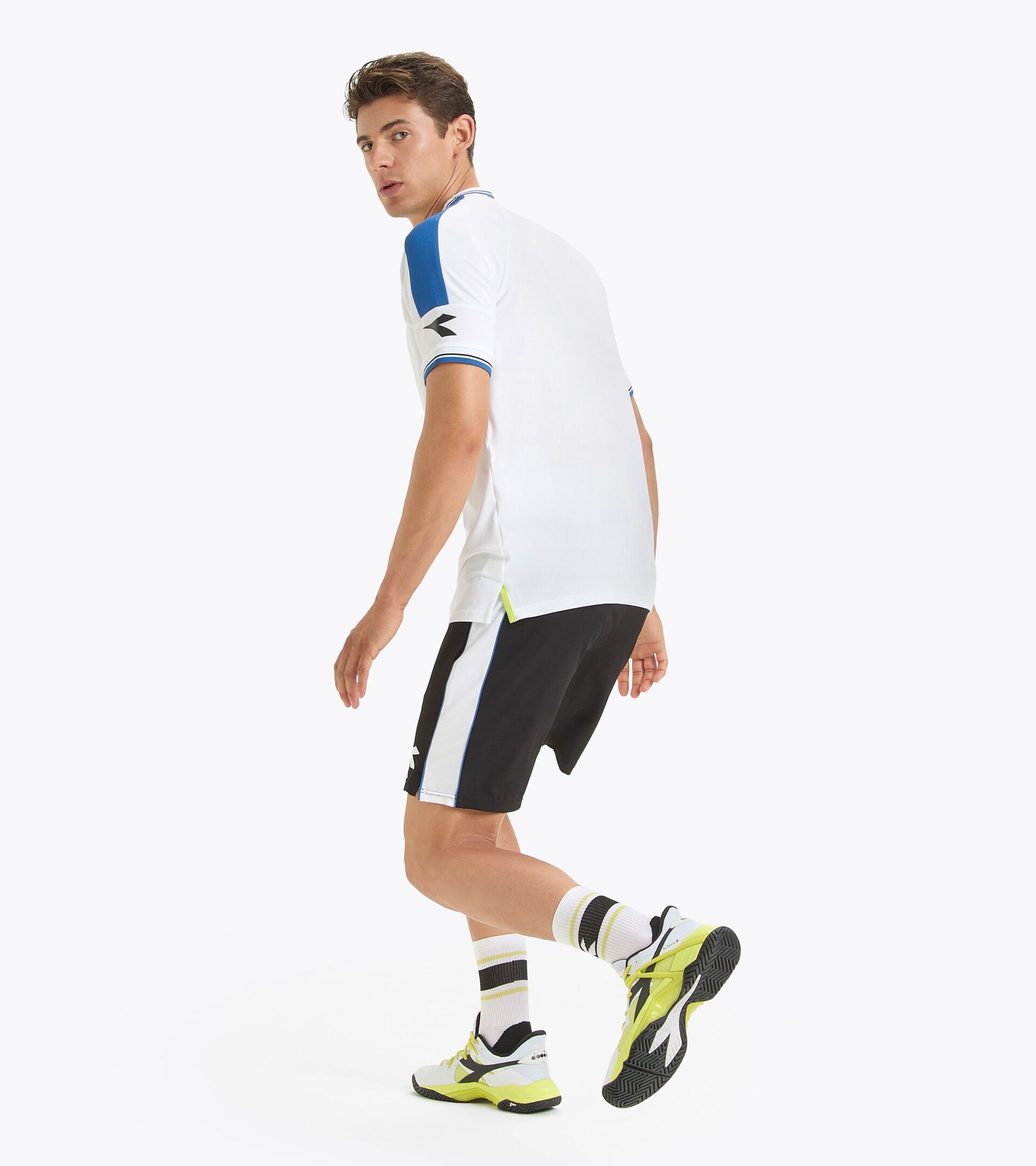 Kurze Tennis-Hose - Herren BERMUDA ICON SCHWARZ - Diadora