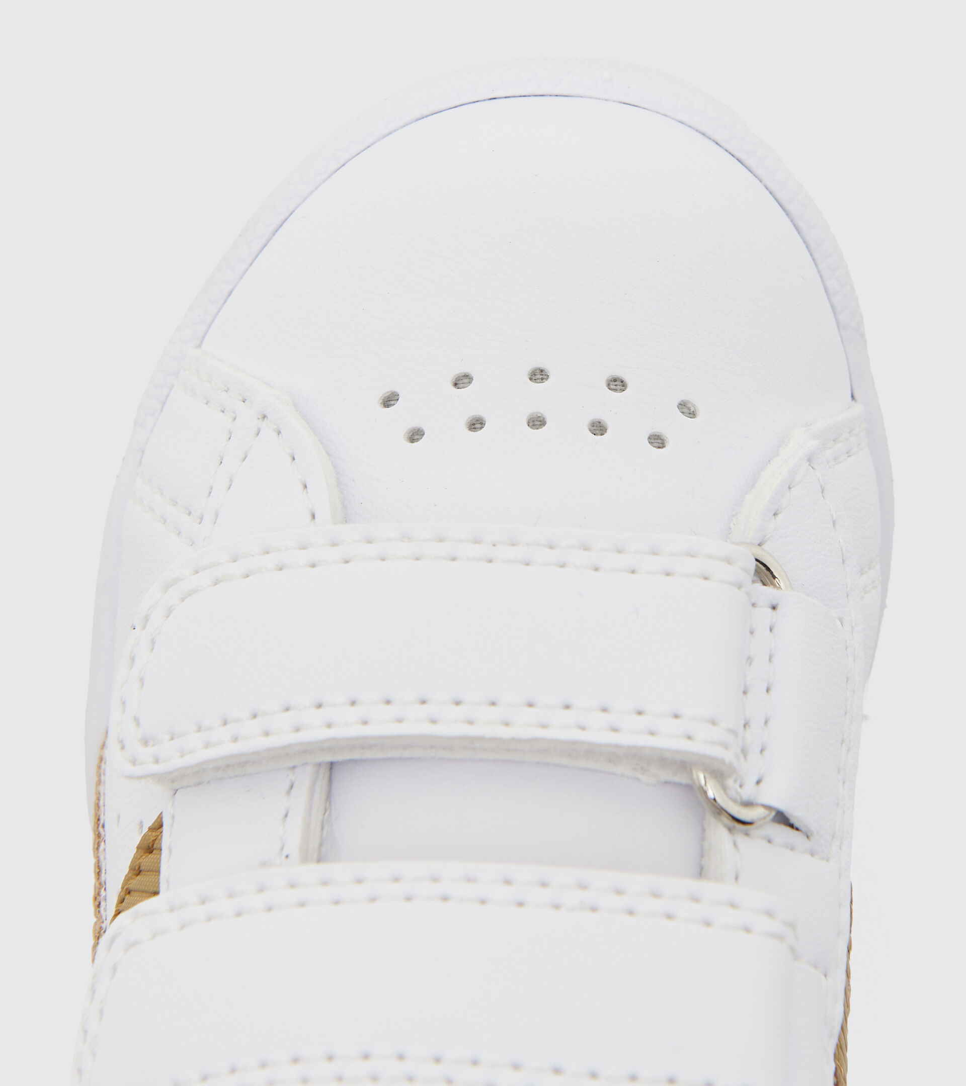 Sports shoes - Toddlers 1-4 years GAME P TD GIRL WHITE/GOLD - Diadora