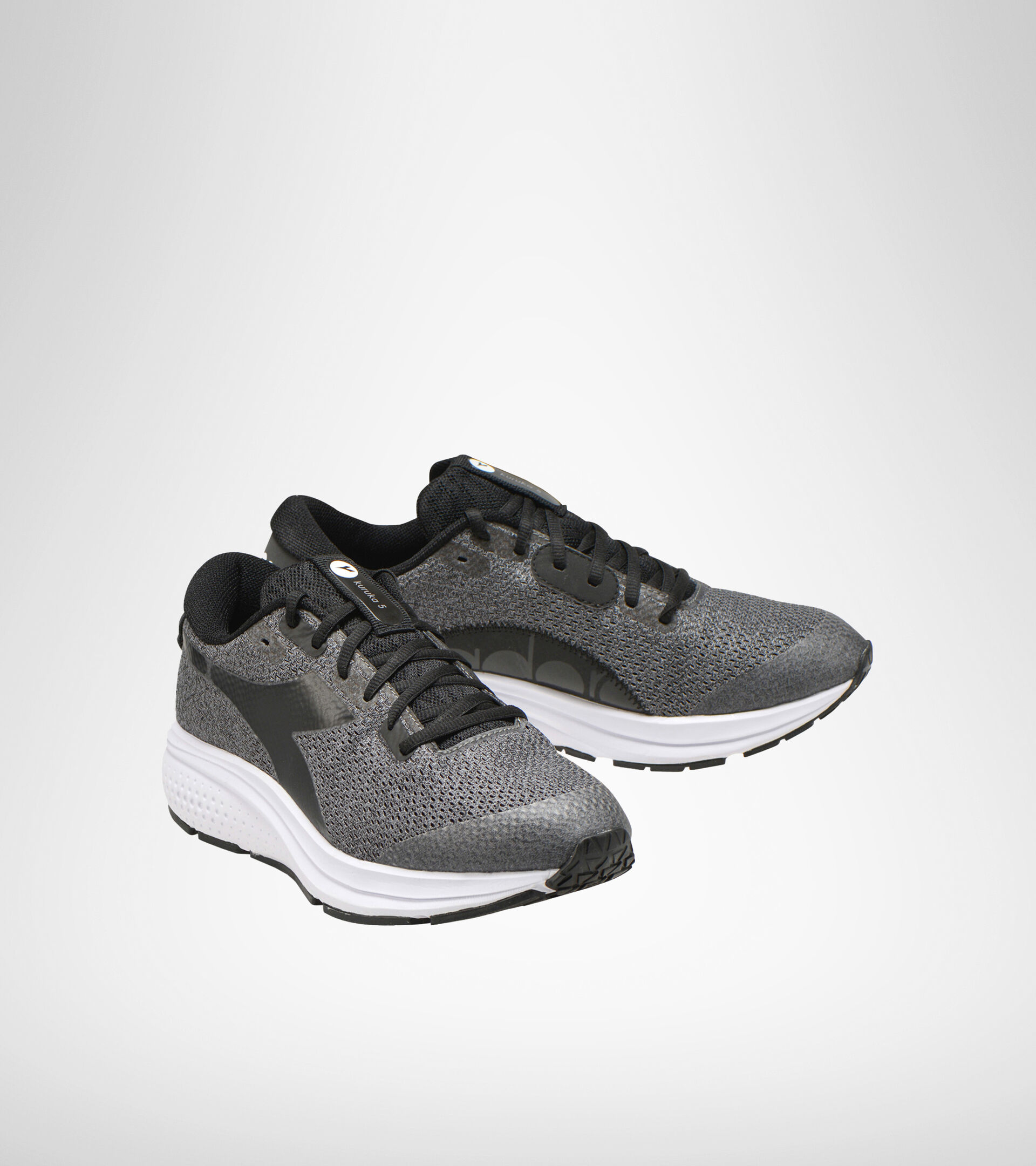 Laufschuh - Herren KURUKA 5 SCHWARZ/WIESS - Diadora