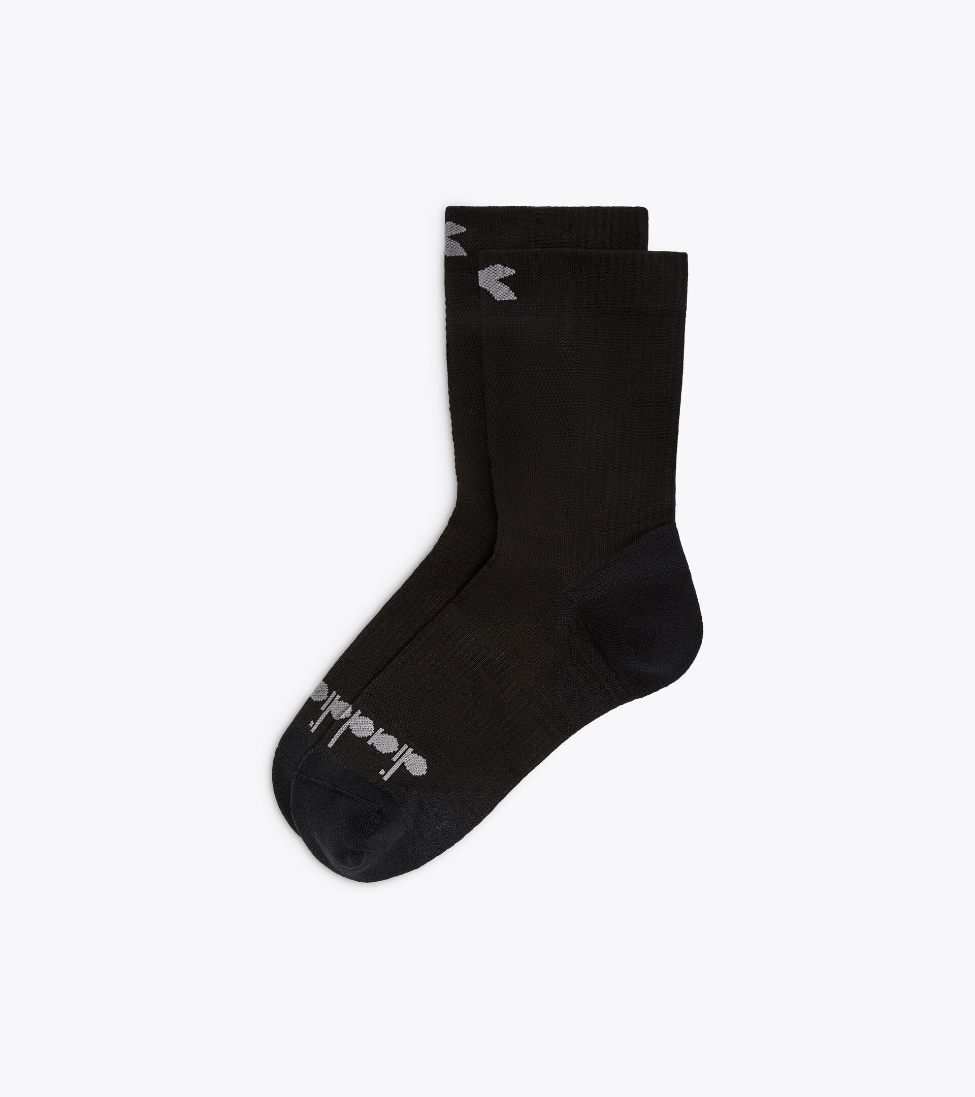 Running socks - All-gender CREW SOCKS STRATOUNO BLACK - Diadora