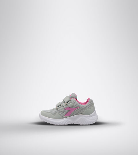ROBIN 2 JR V, PLATA/ORQUIDEA SALVAJE Zapatillas de running - Unisex Niños ROBIN 2 JR V PLATA/ORQUIDEA SALVAJE - Diadora