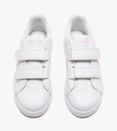 GAME P BALLET PS, BIANCO/ROSA LADY Scarpa sportiva - Bambini/e 4-8 anni GAME P BALLET PS BIANCO/ROSA LADY - Diadora
