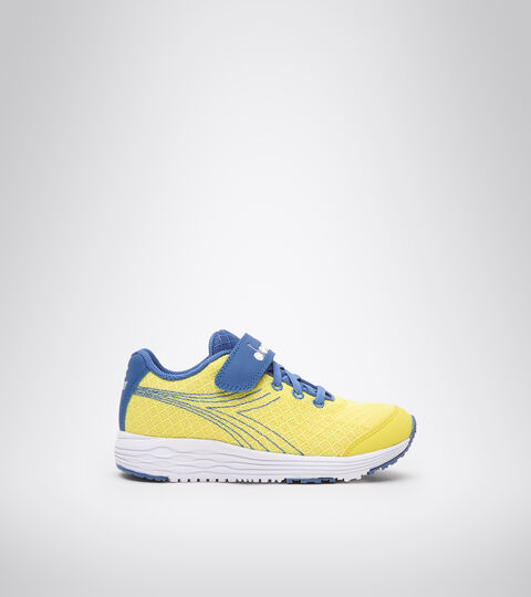 Zapatilla de running - Unisex niños FLAMINGO 5 JR GIALLO/AZZURRO - Diadora
