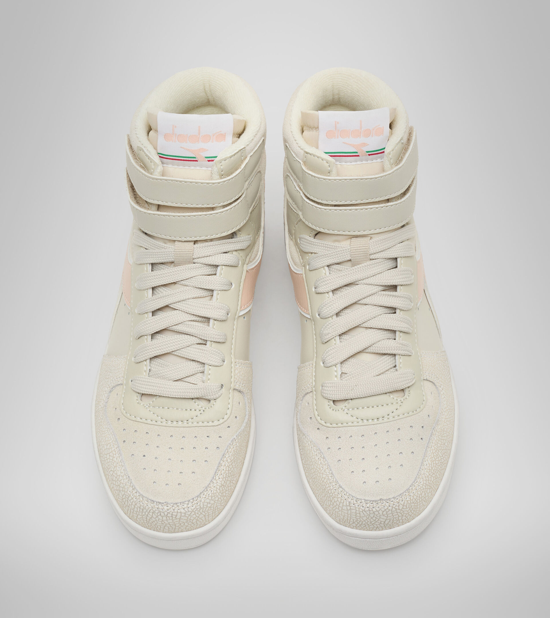 Sports shoe - Women MAGIC BASKET MID ICONA WN BEIGE ALABASTER - Diadora
