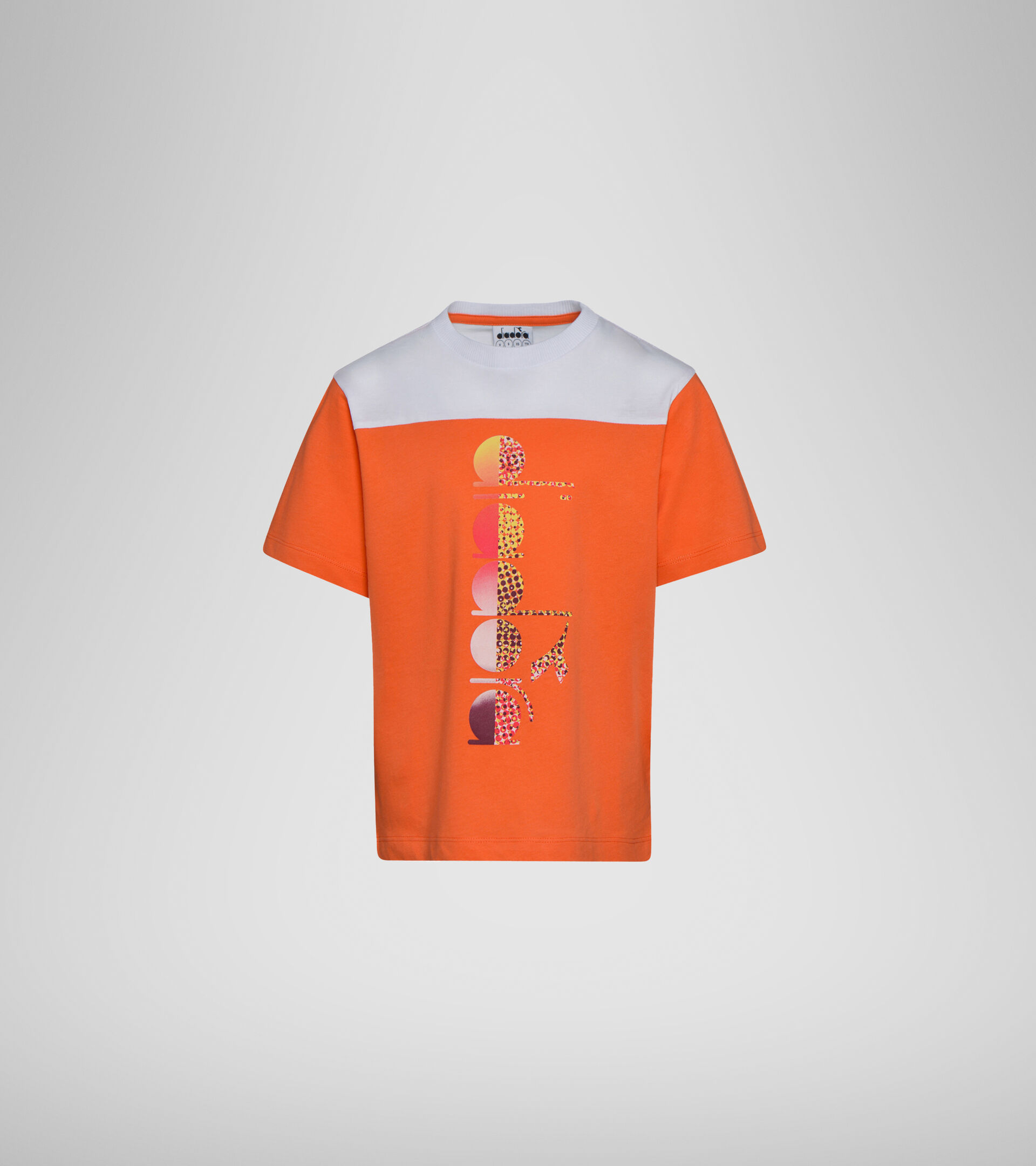 Apparel Sport BAMBINO JB. T-SHIRT SS DIADORA CLUB ARANCIO NASTURZIO Diadora