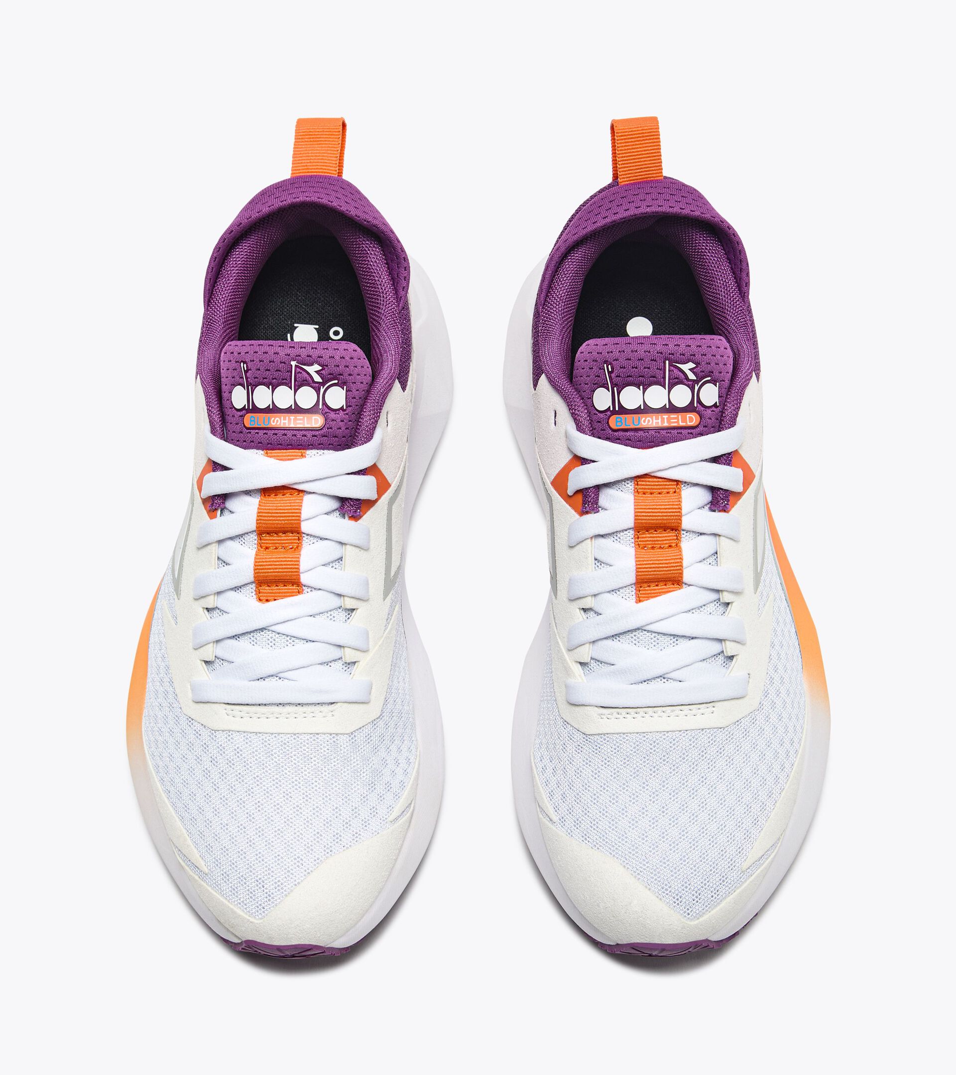 Running shoe - Stability and protection - Women’s MYTHOS BLUSHIELD VIGORE 3 W WHITE/BYZANTIUM/NECTARINE - Diadora