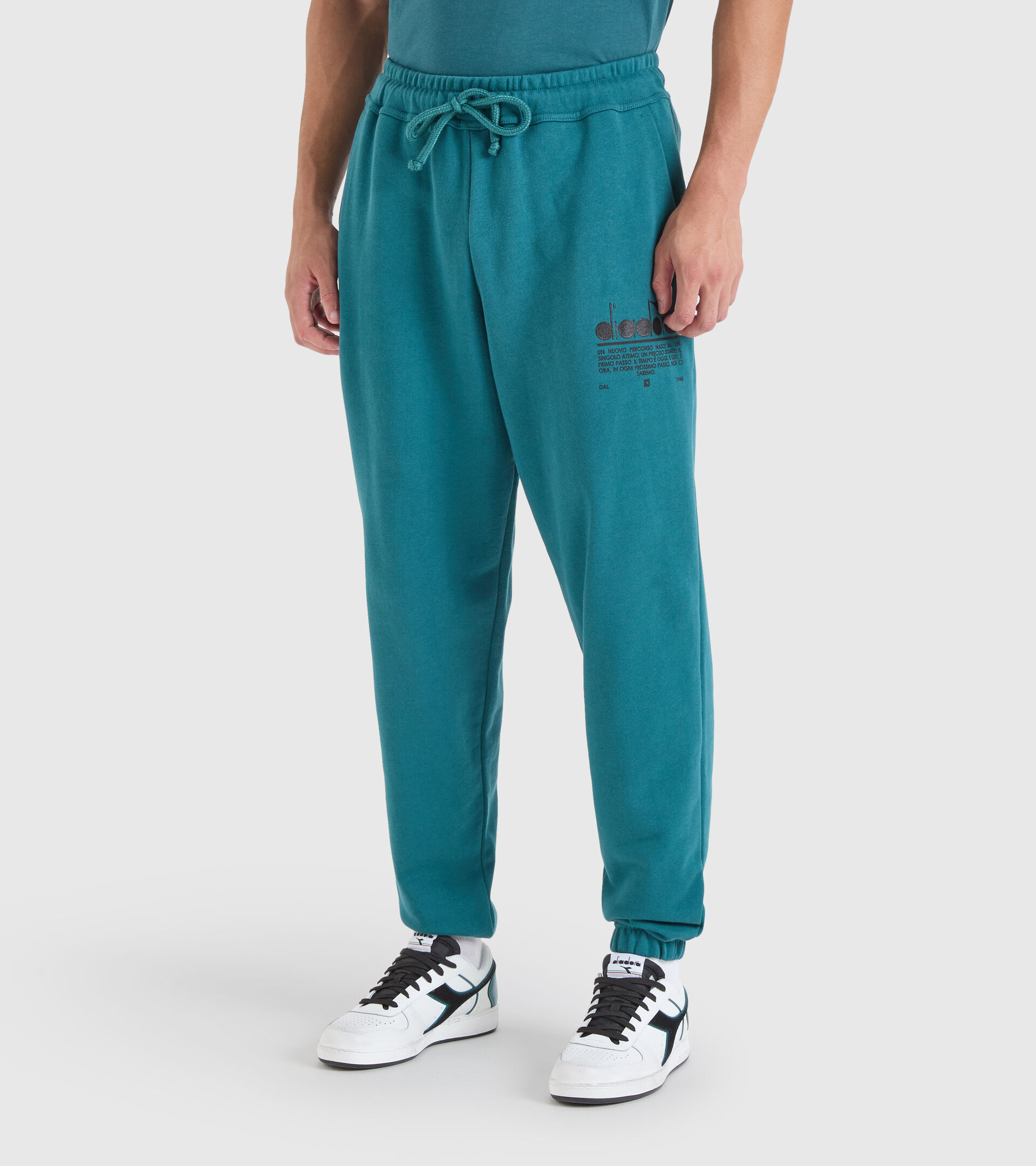 Pantalone sportivo cotone - Unisex PANT MANIFESTO BLU PACIFICO - Diadora