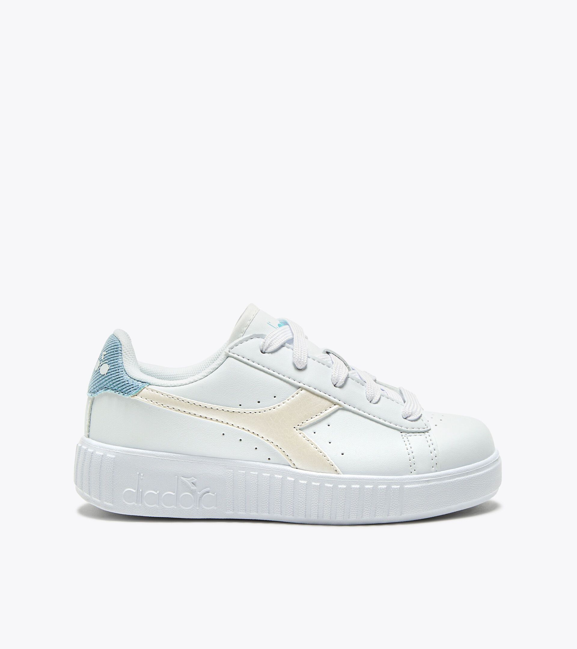 Zapatilla deportiva - Niños y niñas - 4-8 años
GAME STEP METAL PS BLANCO/AZUL CIELO - Diadora