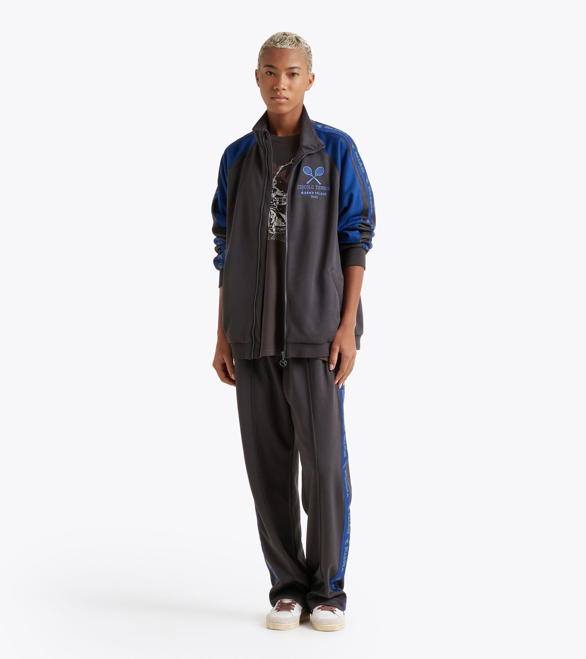 Legacy Track Pants - All-gender
 TRACK PANT LEGACY BLACK OYSTER - Diadora