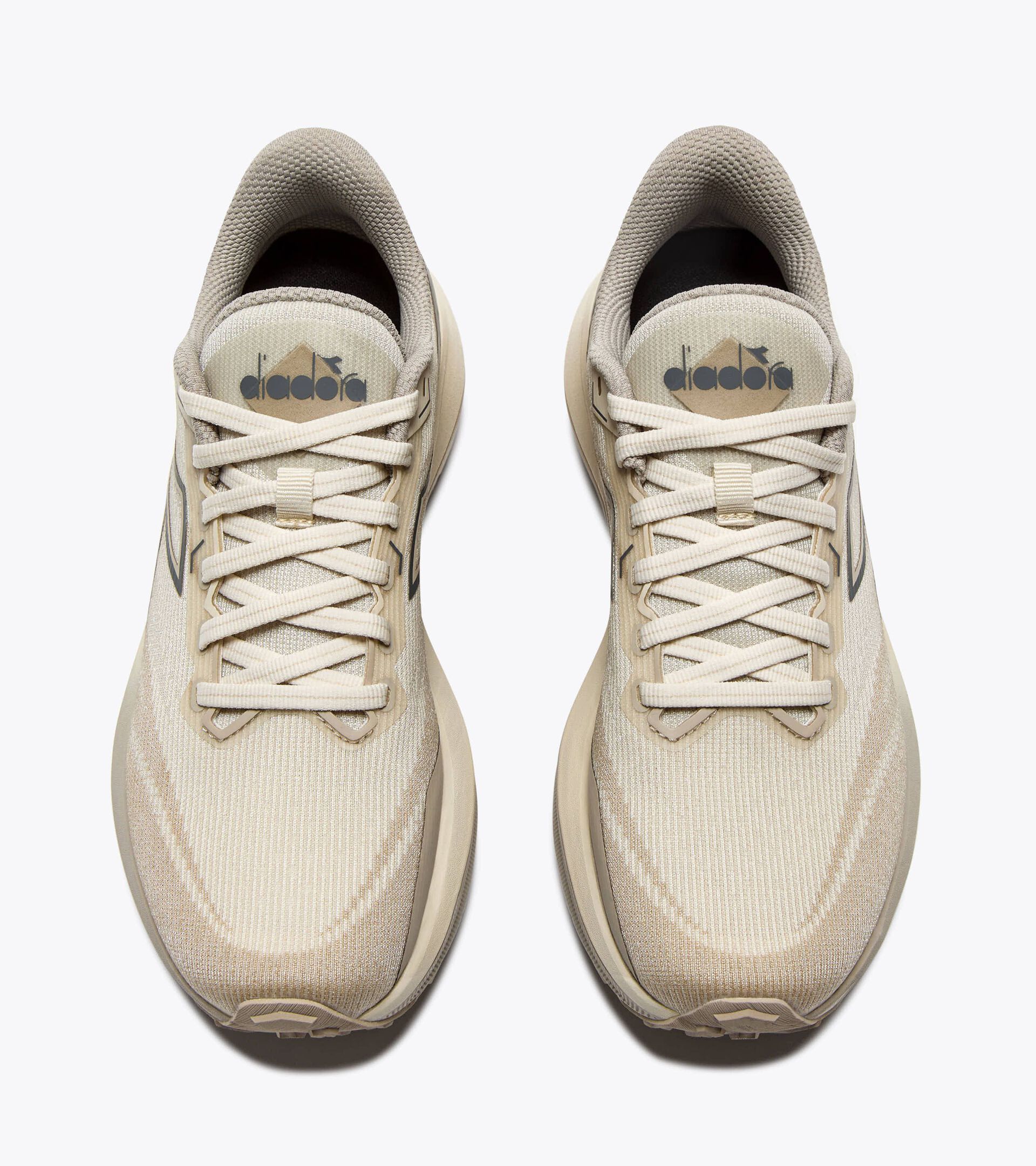 Running shoe - Stability, comfort and durability - All-gender NUCLEO 2 GR TURTLEDOVE/OYSTER GRAY - Diadora