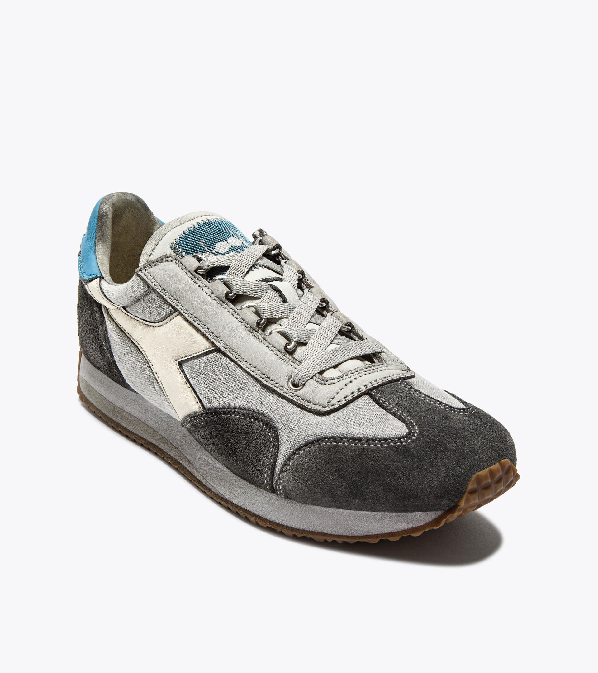 Low-profile Heritage sneaker - All-gender EQUIPE DIRTY SW EVO SKY-BLUE DIAMOND - Diadora