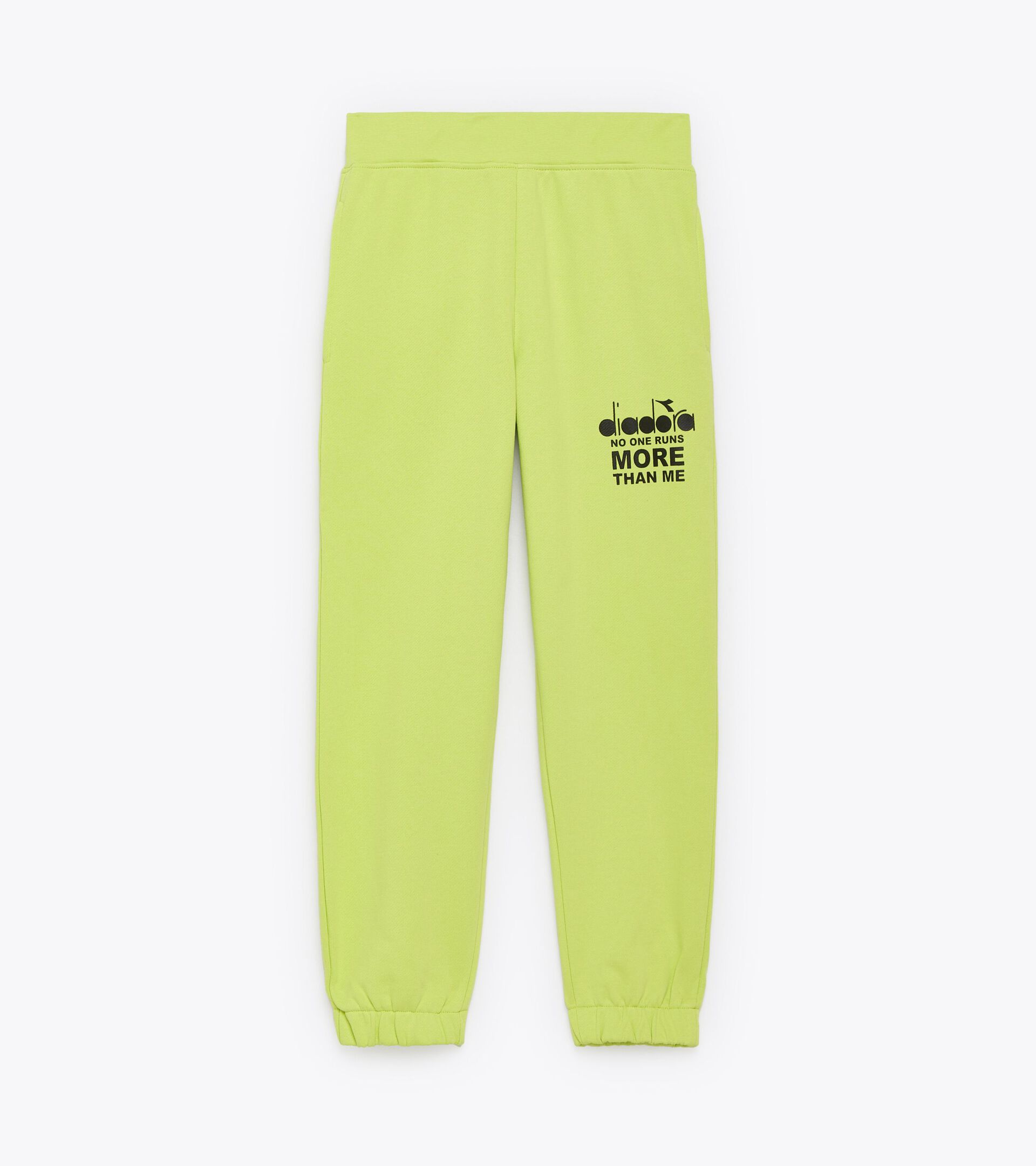 Pantalones de algodón - Niña JG.JOGGER PANT PASTEL JADE LIMA - Diadora