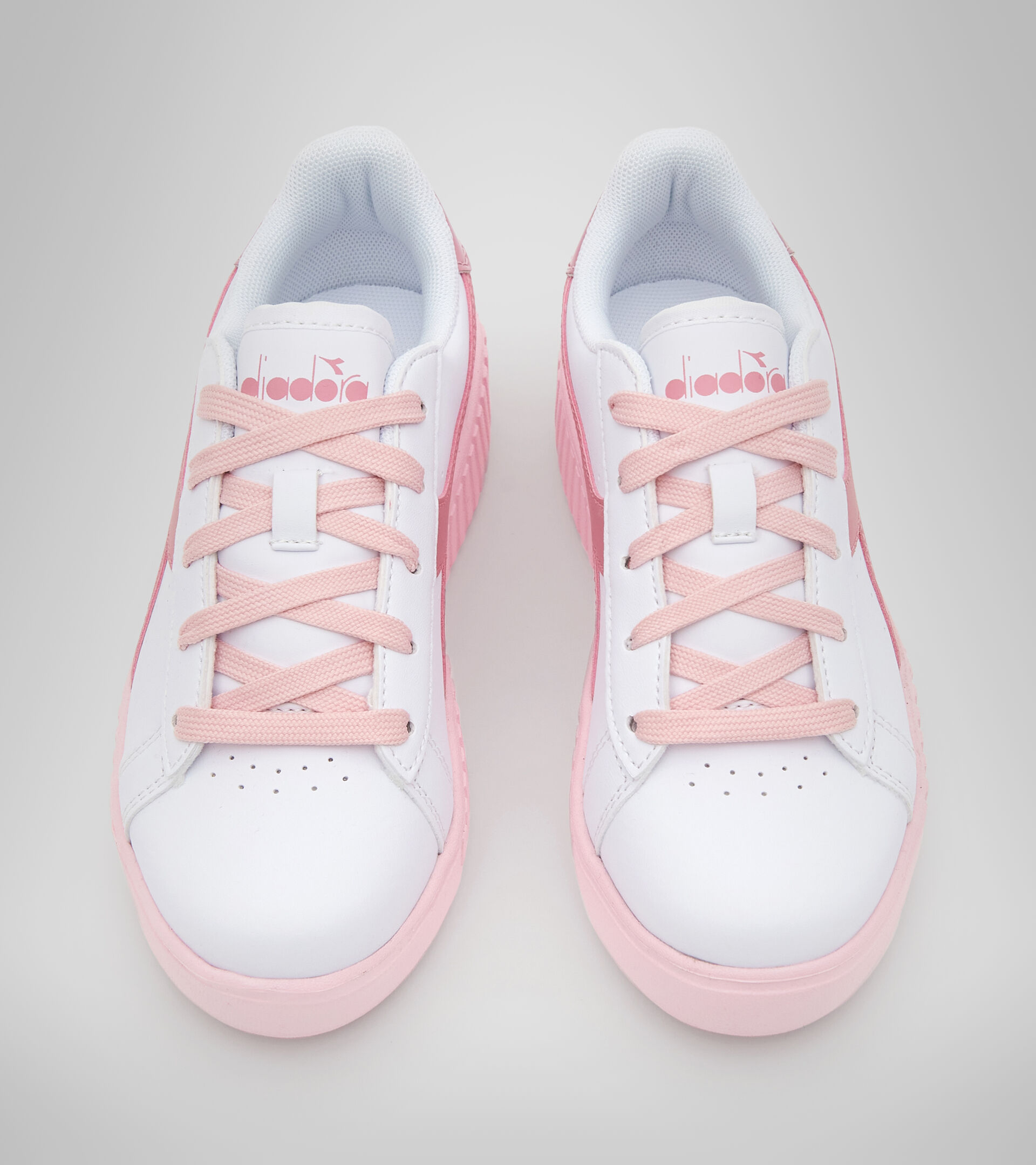 Sports shoes - Kids 4-8 years GAME STEP PS WHITE/SWEET PINK - Diadora