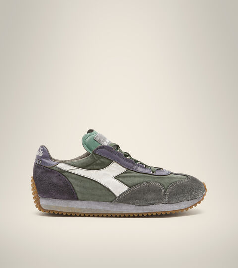 Scarpa Heritage - Unisex EQUIPE H DIRTY STONE WASH EVO VERDE MIRTO - Diadora