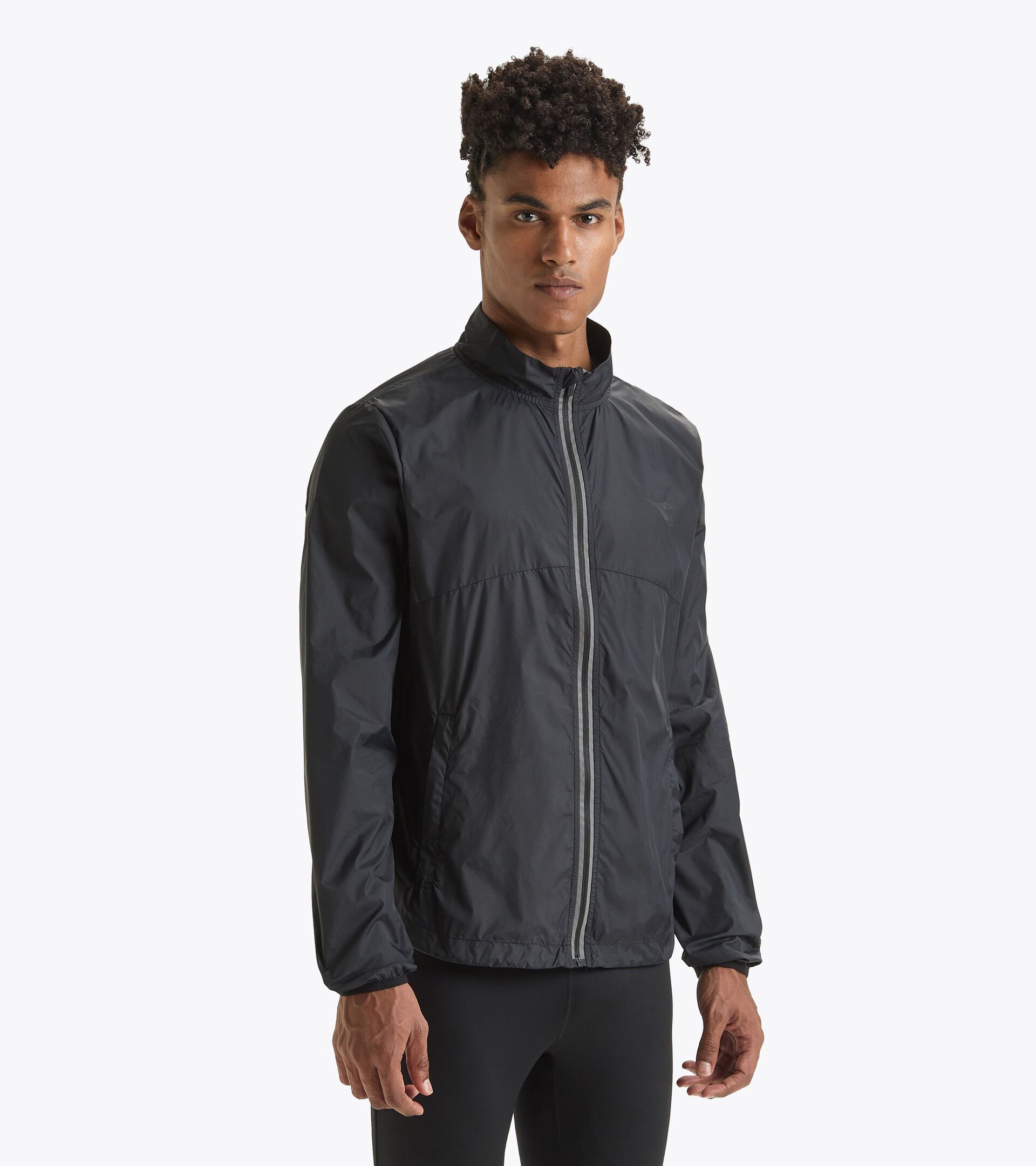 Chaqueta cortavientos plegable - Hombre PACKABLE WIND JACKET NEGRO - Diadora