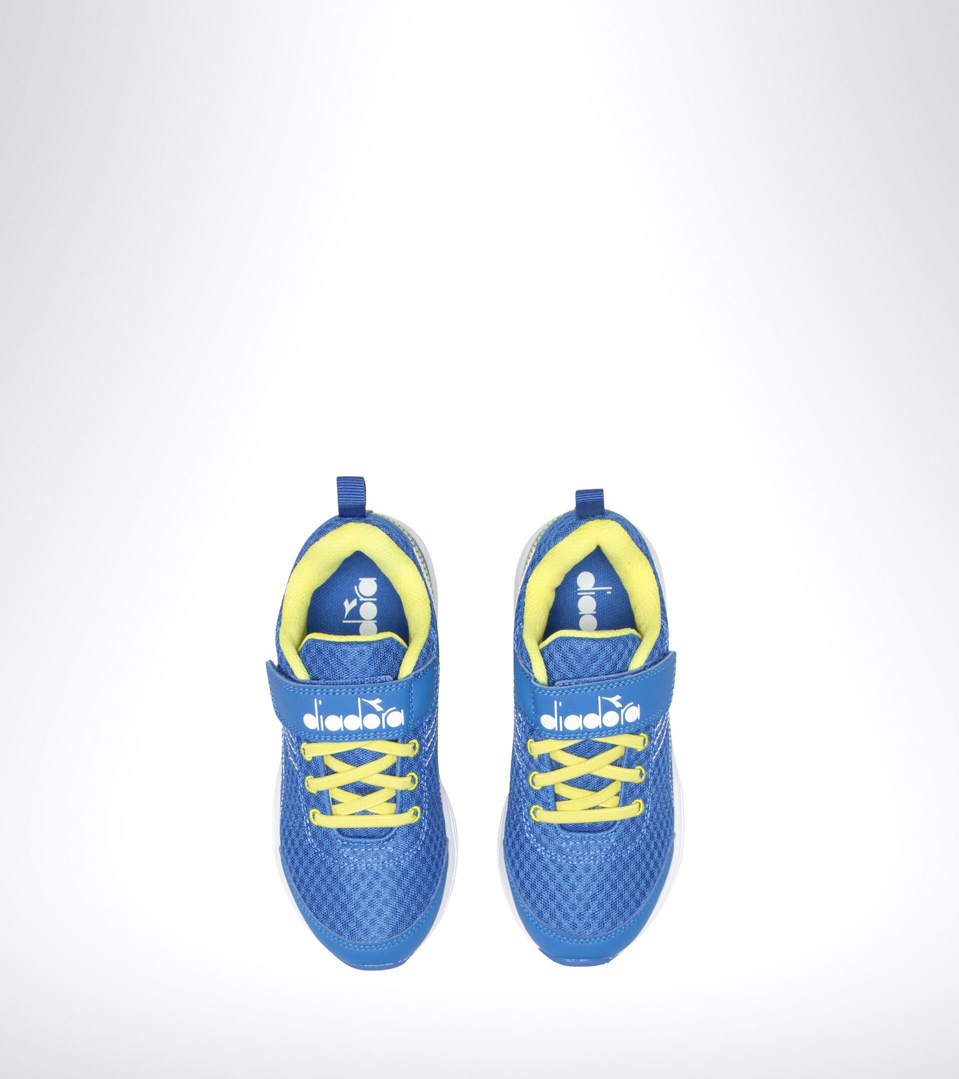 Chaussures de running - Unisexe enfant FLAMINGO 6 JR BLEU CLAIR/BLANC - Diadora