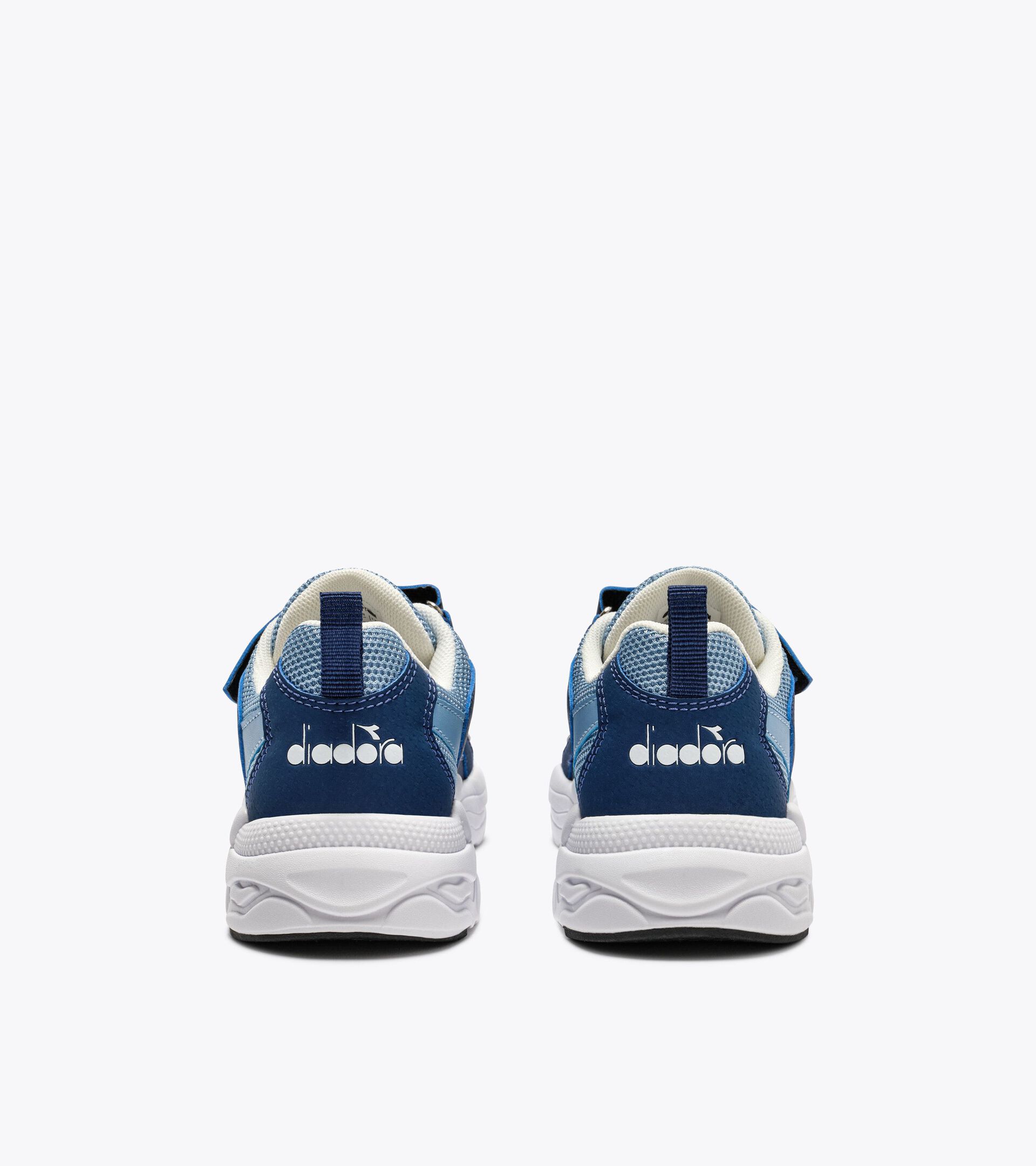 Laufschuh - Jungen und M&auml;dchen - 4-8 Jahre  ALLEY PS BLAU BAUERNROSE - Diadora