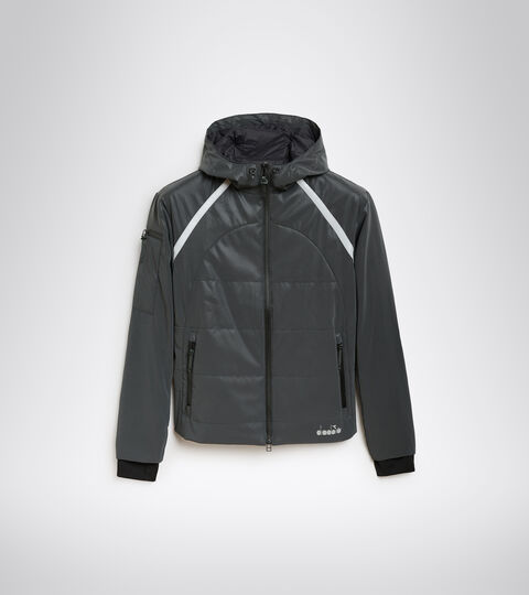 L. BRIGHT JACKET BE ONE, NERO Giacca rifrangente da running - Donna L. BRIGHT JACKET BE ONE NERO - Diadora