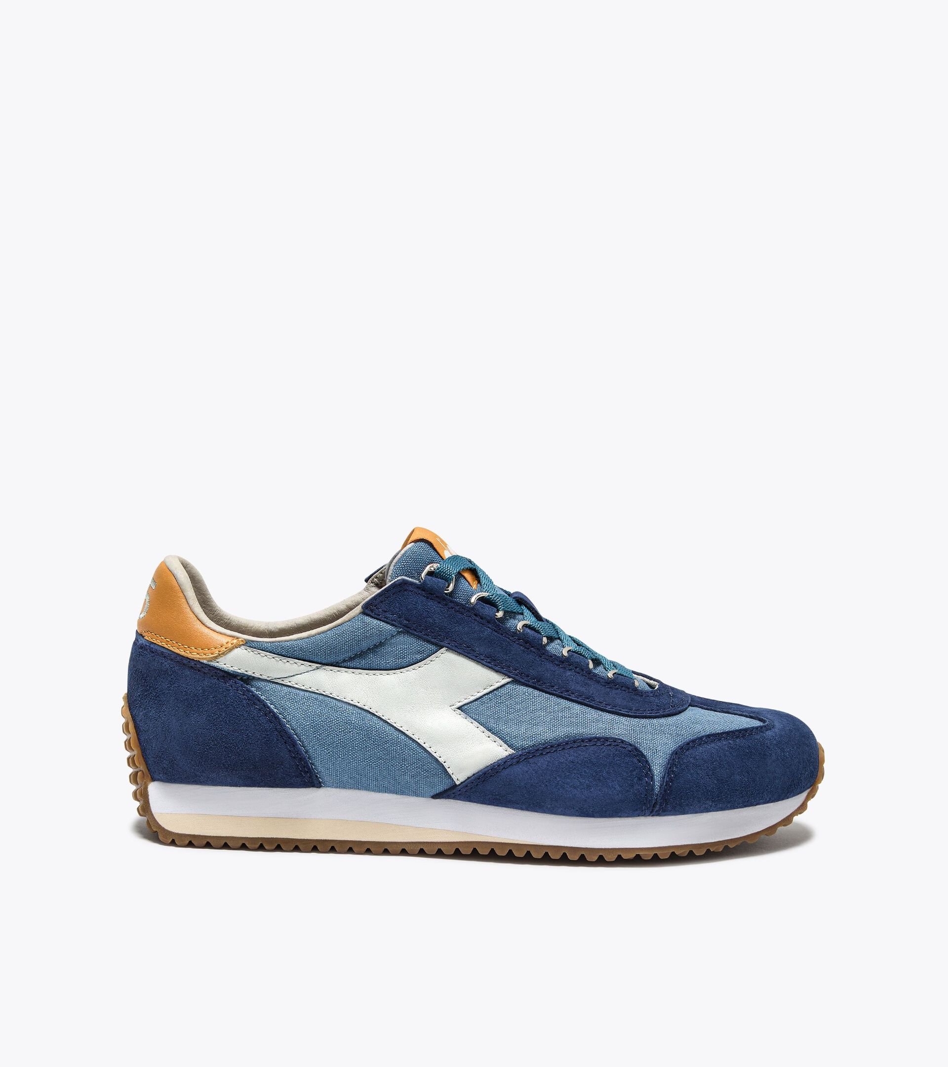 Heritage sneaker - All-Gender EQUIPE CANVAS SW EVO BLUE COOP - Diadora