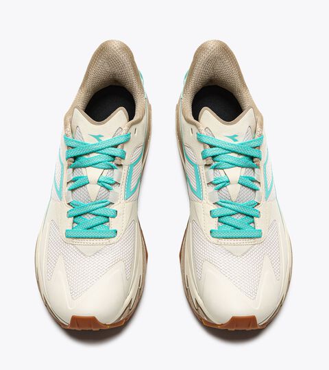 EQUIPE SESTRIERE-XT W, WHISPER WHITE/ARUBA BLUE Trail Running Shoes - Woman EQUIPE SESTRIERE-XT W WHISPER WHITE/ARUBA BLUE - Diadora