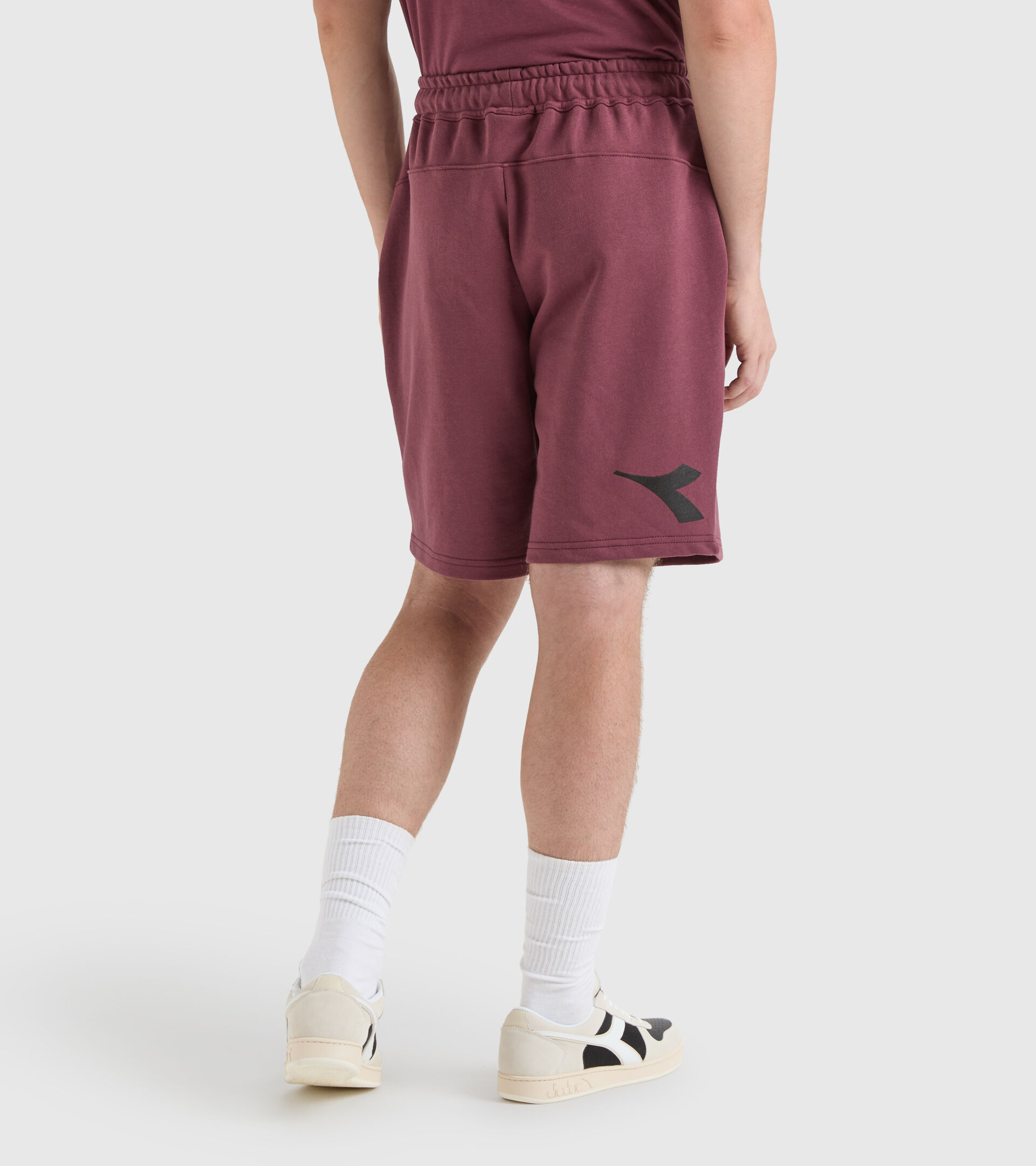 Cotton shorts - Unisex BERMUDA MANIFESTO AFRICAN VIOLET - Diadora