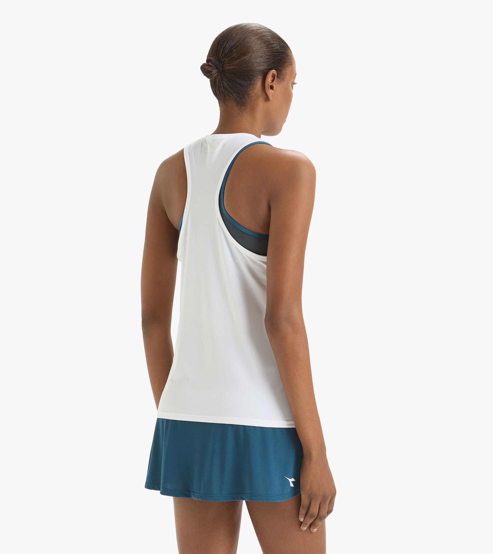 Tennis racerback tank top - Women’s
 L. TANK CORE OPTICAL WHITE - Diadora