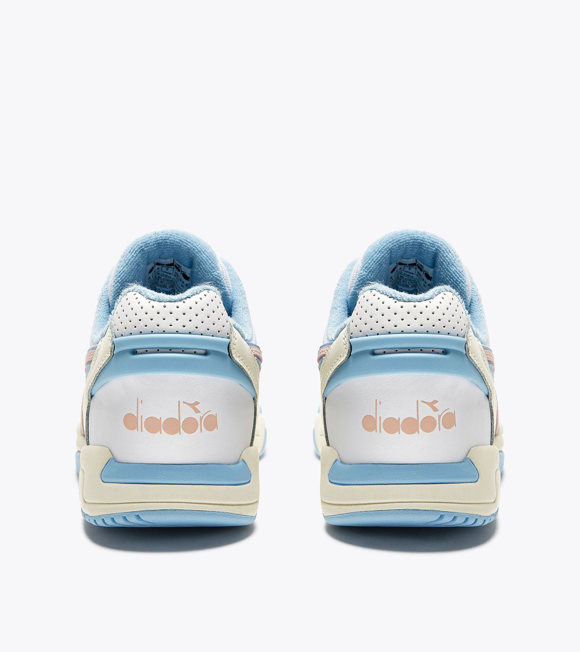 Sporty sneakers - Gender neutral WINNER WHITE/PEACH WHIP - Diadora