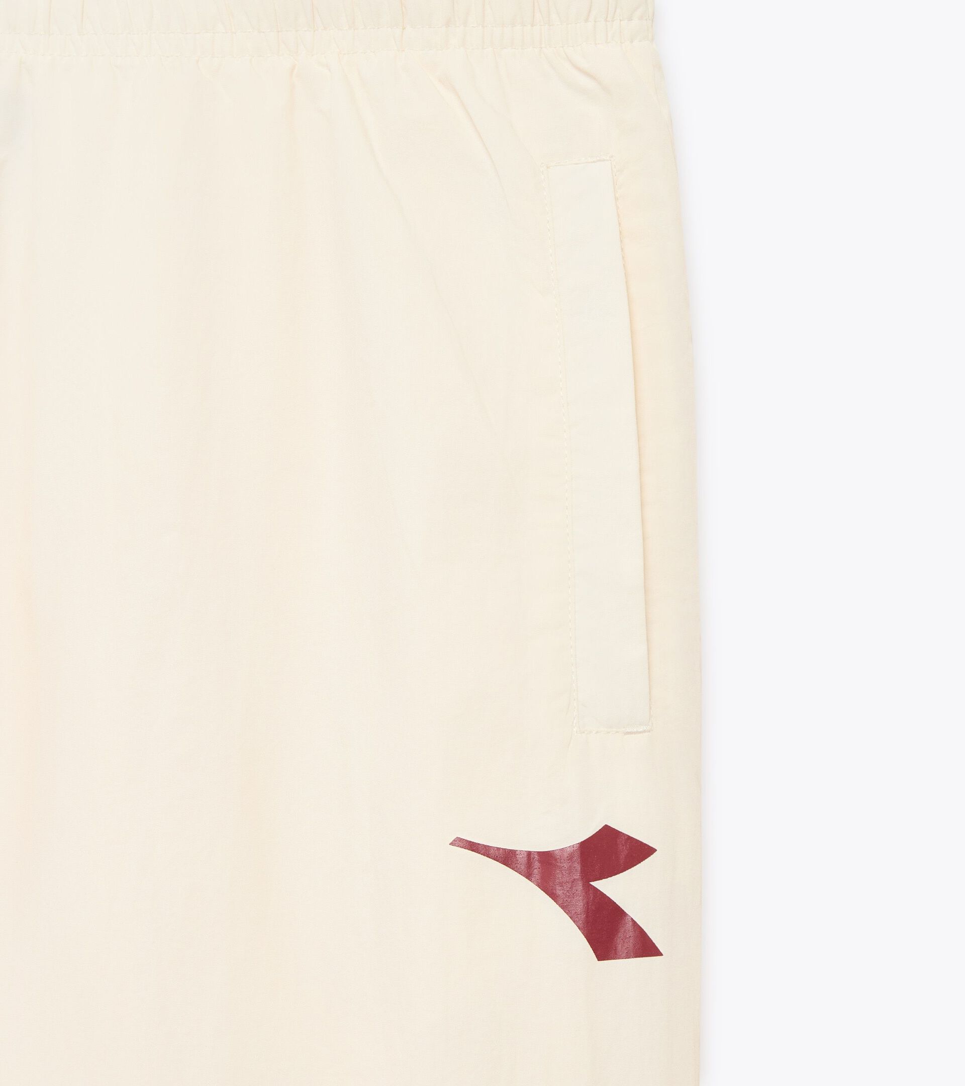 Taslan track pants - Run Valley - All-gender TRACK PANT RUN VALLEY WHISPER WHITE - Diadora