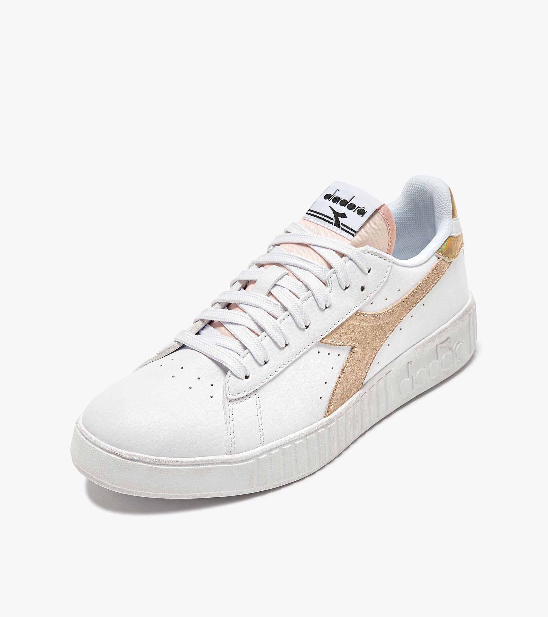 Sportlicher Sneaker - Damen GAME STEP WEISS/WISPERN ROSE - Diadora