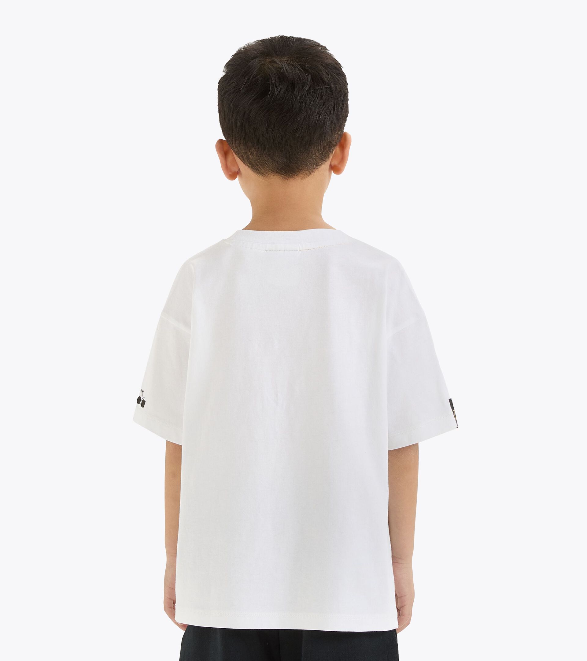 T-shirt supereroi - Bambini e bambine 
 JU.T-SHIRT SS SUPERHEROES BIANCO OTTICO - Diadora