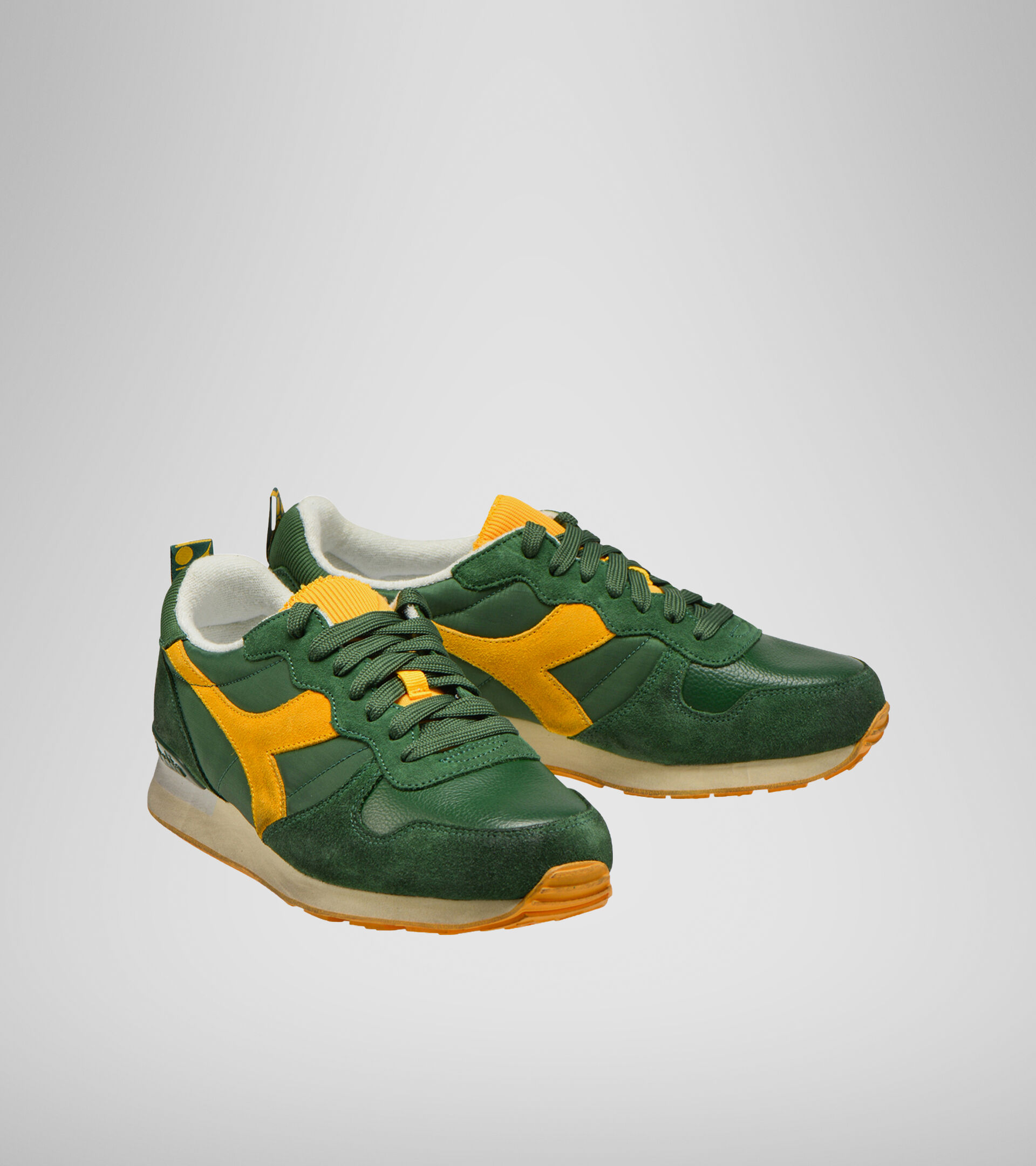 Sports shoe - Unisex CAMARO ICONA GREENER PASTURES/CITRUS - Diadora