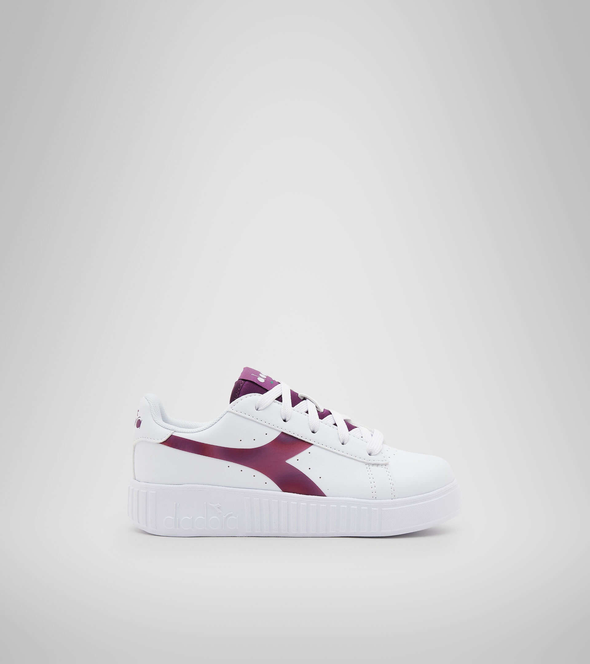 Sports shoes - Kids 4-8 years GAME STEP KALEIDO PS WHITE/DAHLIA MAUVE - Diadora