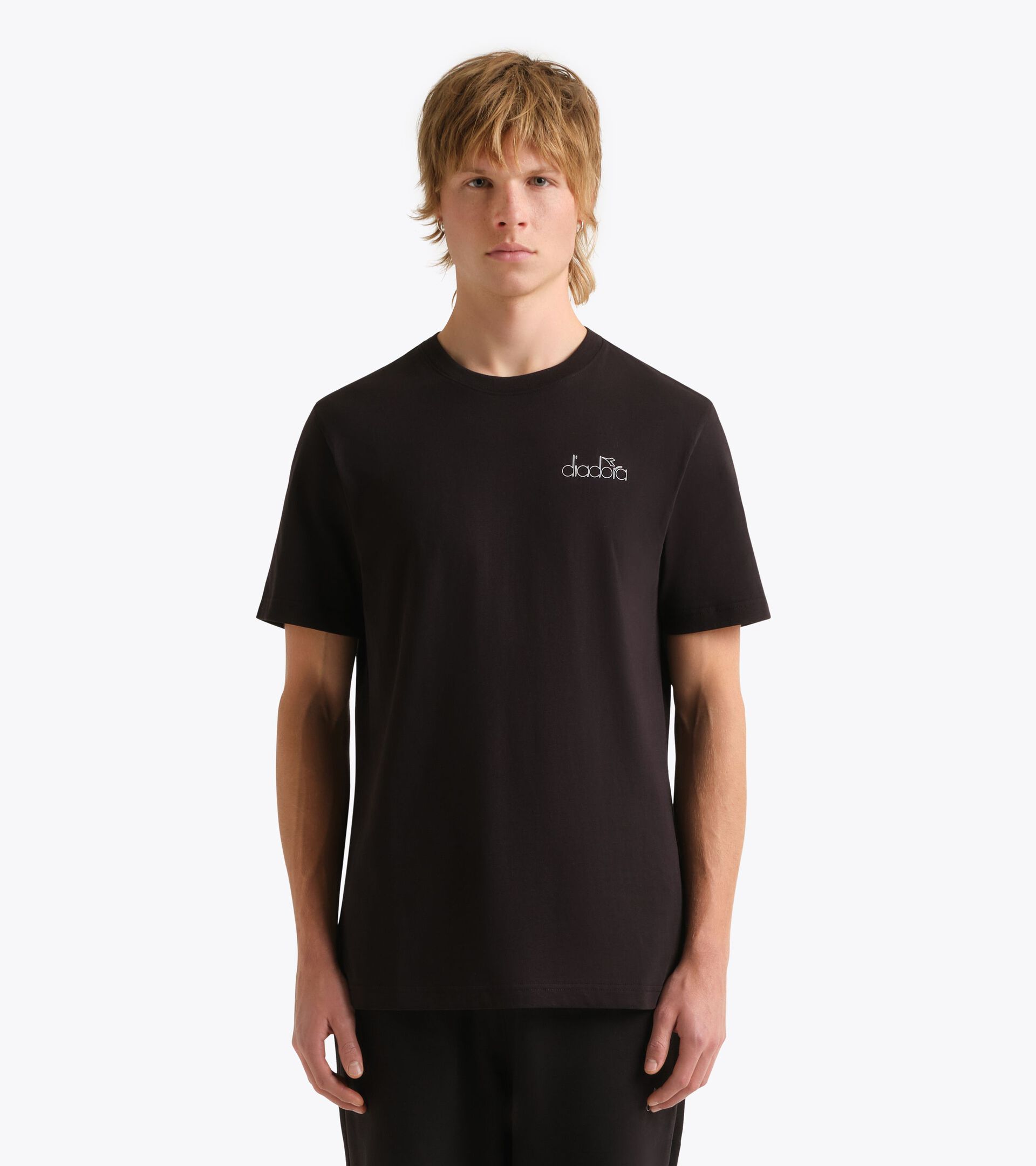 Camiseta Logo - Hombre
 T-SHIRT SS LOGO EXC. I NEGRO - Diadora