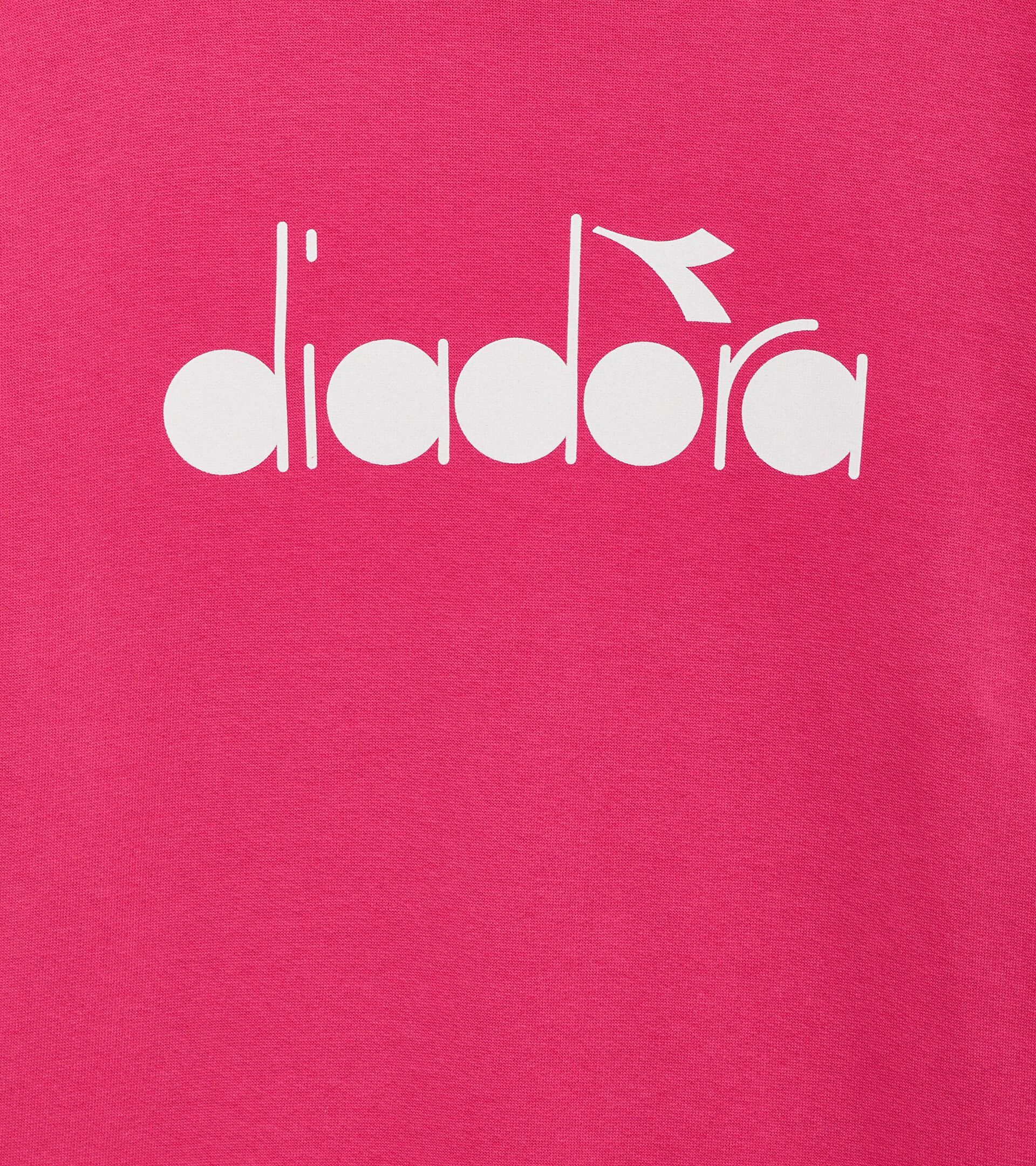 Sweat-shirt de sport - Made in Italy - Gender Neutral SWEATSHIRT CREW LOGO FRAMBOISE SORBET - Diadora