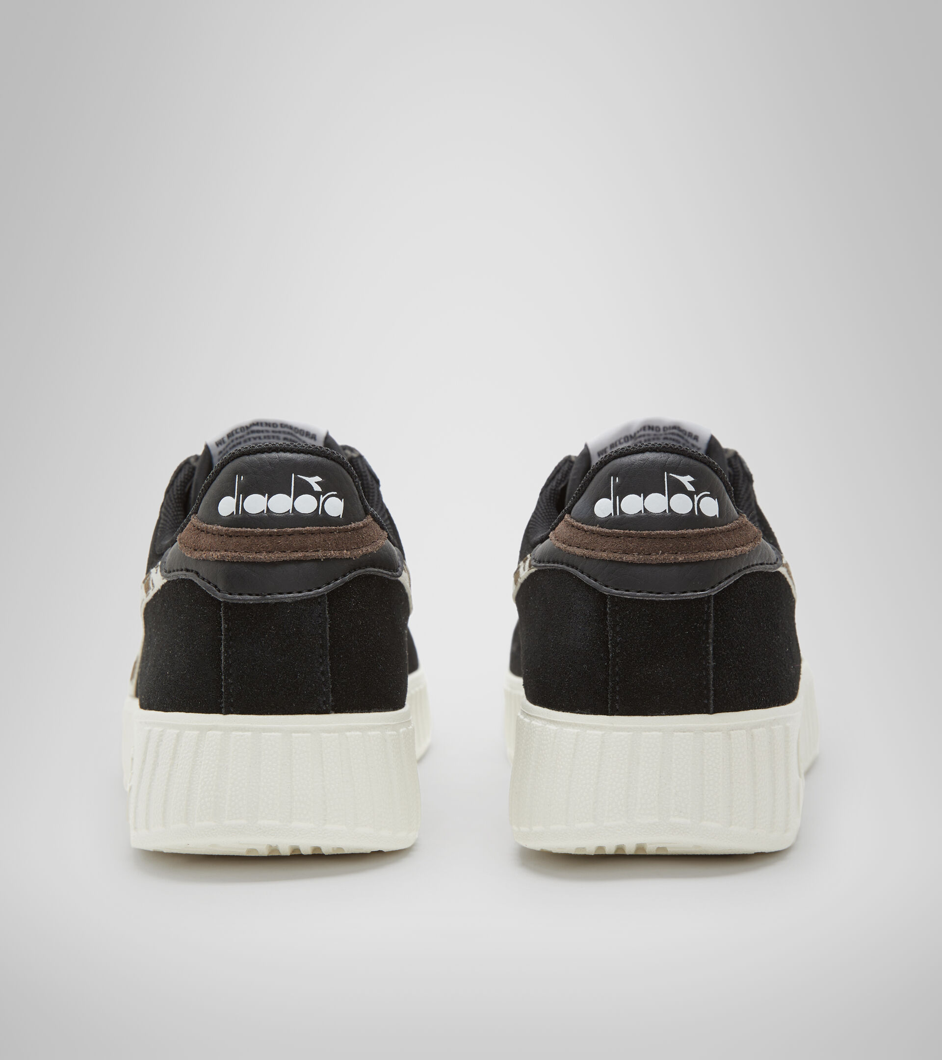 Sports shoes - Women GAME STEP SUEDE ANIMALIER BLACK/BLACK - Diadora