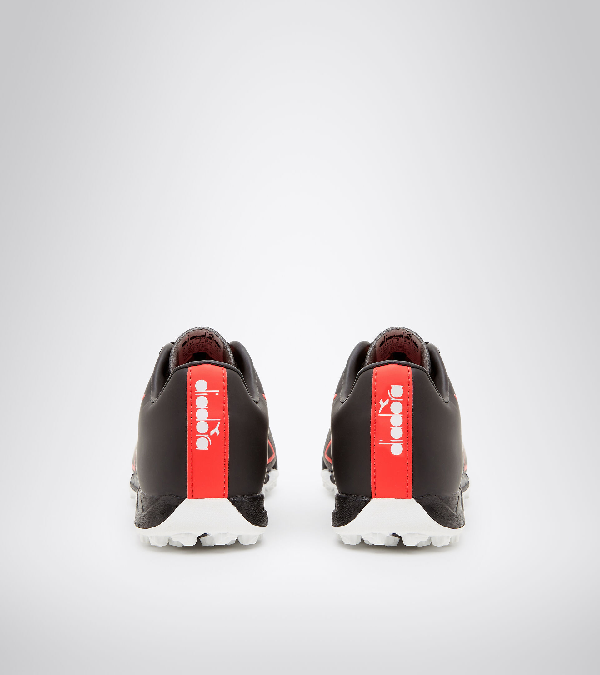 Synthetic pitch football boots - Kids PICHICHI 4 TF JR BLACK/FLUO RED/WHITE - Diadora