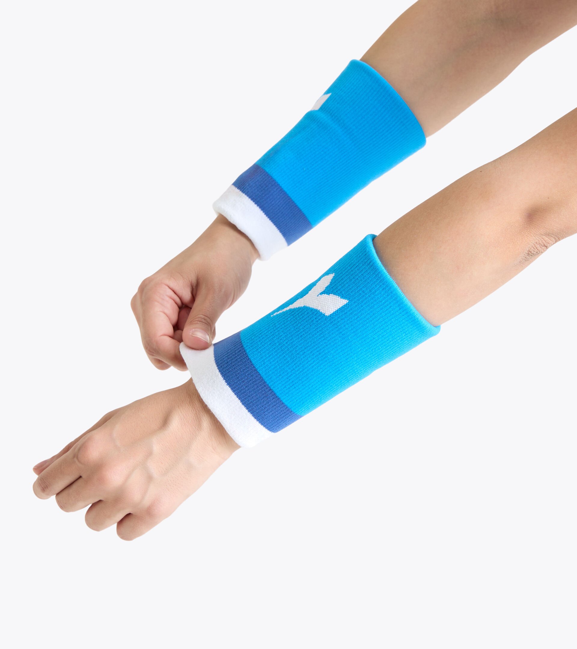 Wristband - Unisex WRISTBANDS WIDE LOGO SKY-BLUE MALIBU - Diadora
