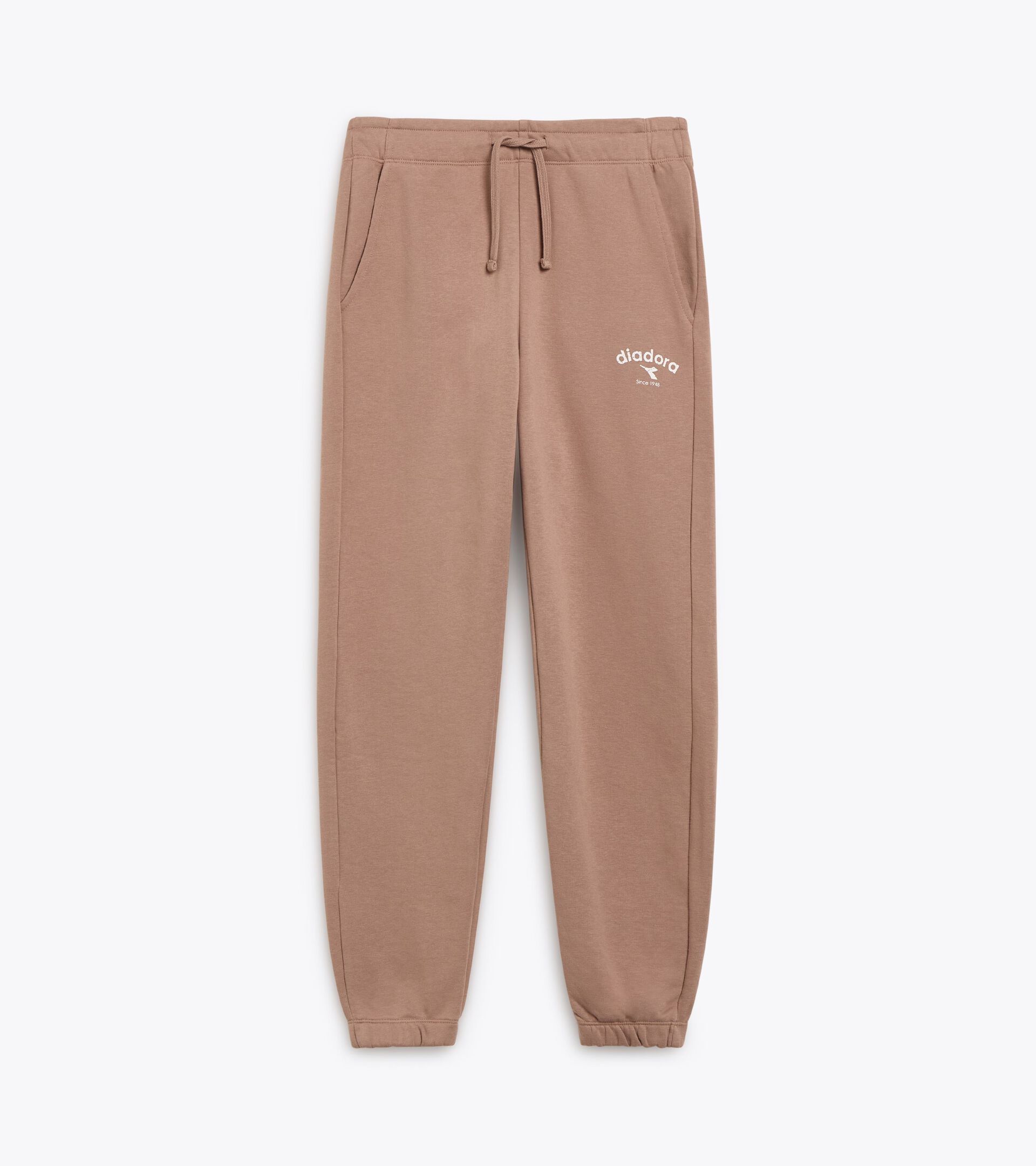 Sweatpants - Gender Neutral PANTS ATHL. LOGO LIGHT BROWN HAZELNUT - Diadora