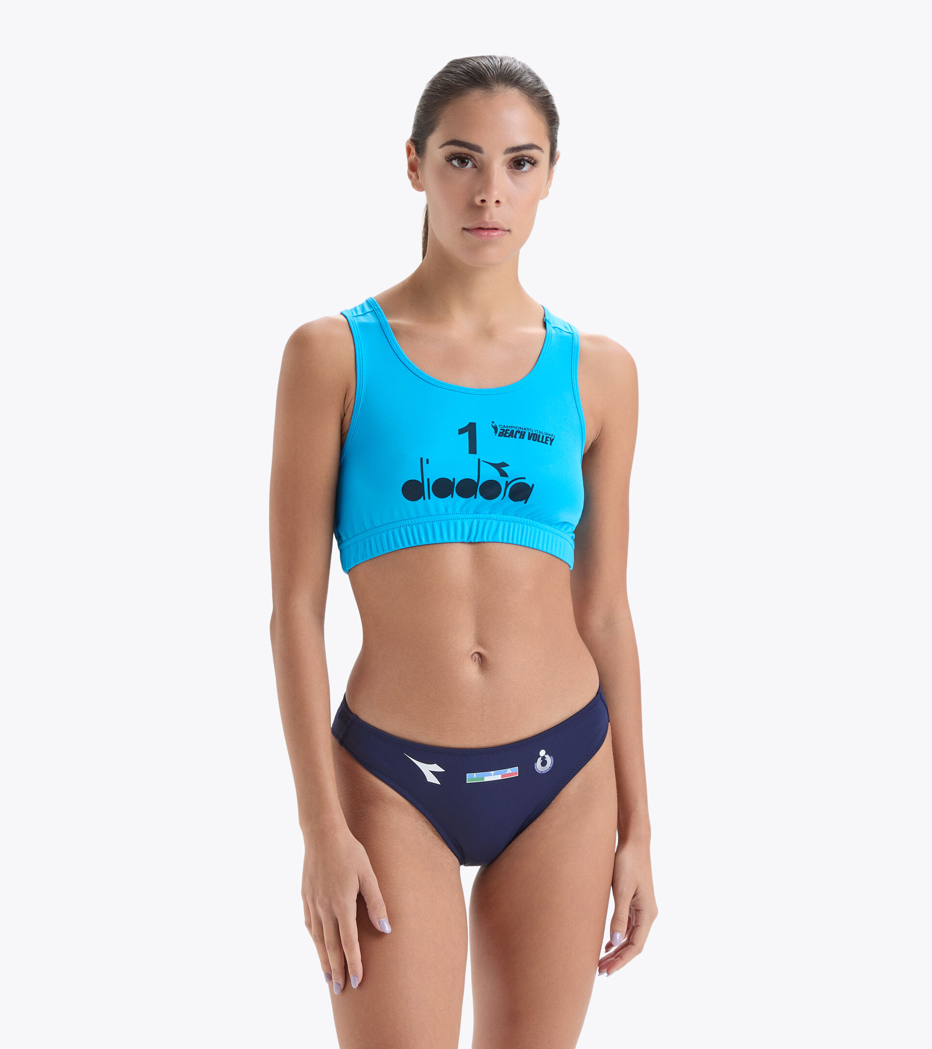 Sports bra - Italian Beach Volley Championship  TOP GARA DONNA #1 CAMP. ITALIANO ROYAL - Diadora