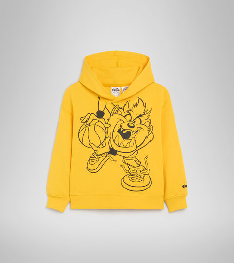 JU.HOODIE WB, JAUNE SPECTRE Sweat-shirt à capuche - Enfant JU.HOODIE WB JAUNE SPECTRE - Diadora