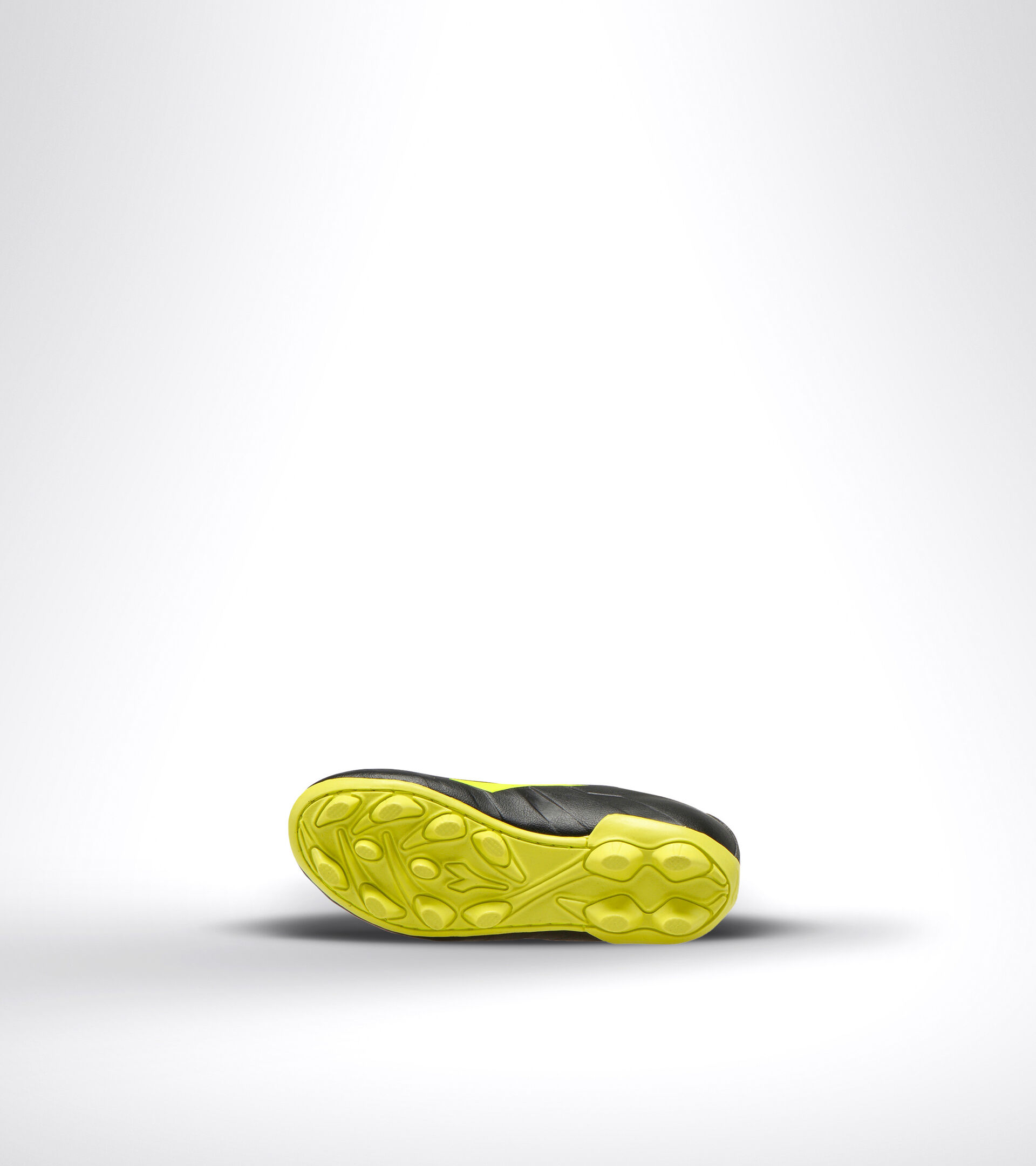 Hard ground football boot - Unisex kids PICHICHI 3 MD JR BLACK/FLUO YELLOW DIADORA - Diadora