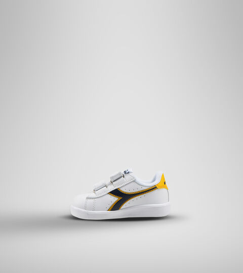 GAME P TD, WHITE/BLACK IRIS/GOLD FUSION Sports shoes - Toddlers 1-4 years GAME P TD WHITE/BLACK IRIS/GOLD FUSION - Diadora