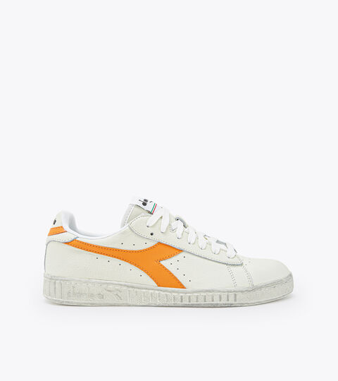 Zapatillas deportivas - Unisex GAME L LOW FLUO WAXED BLANCO/NARANJA 1575 C - Diadora