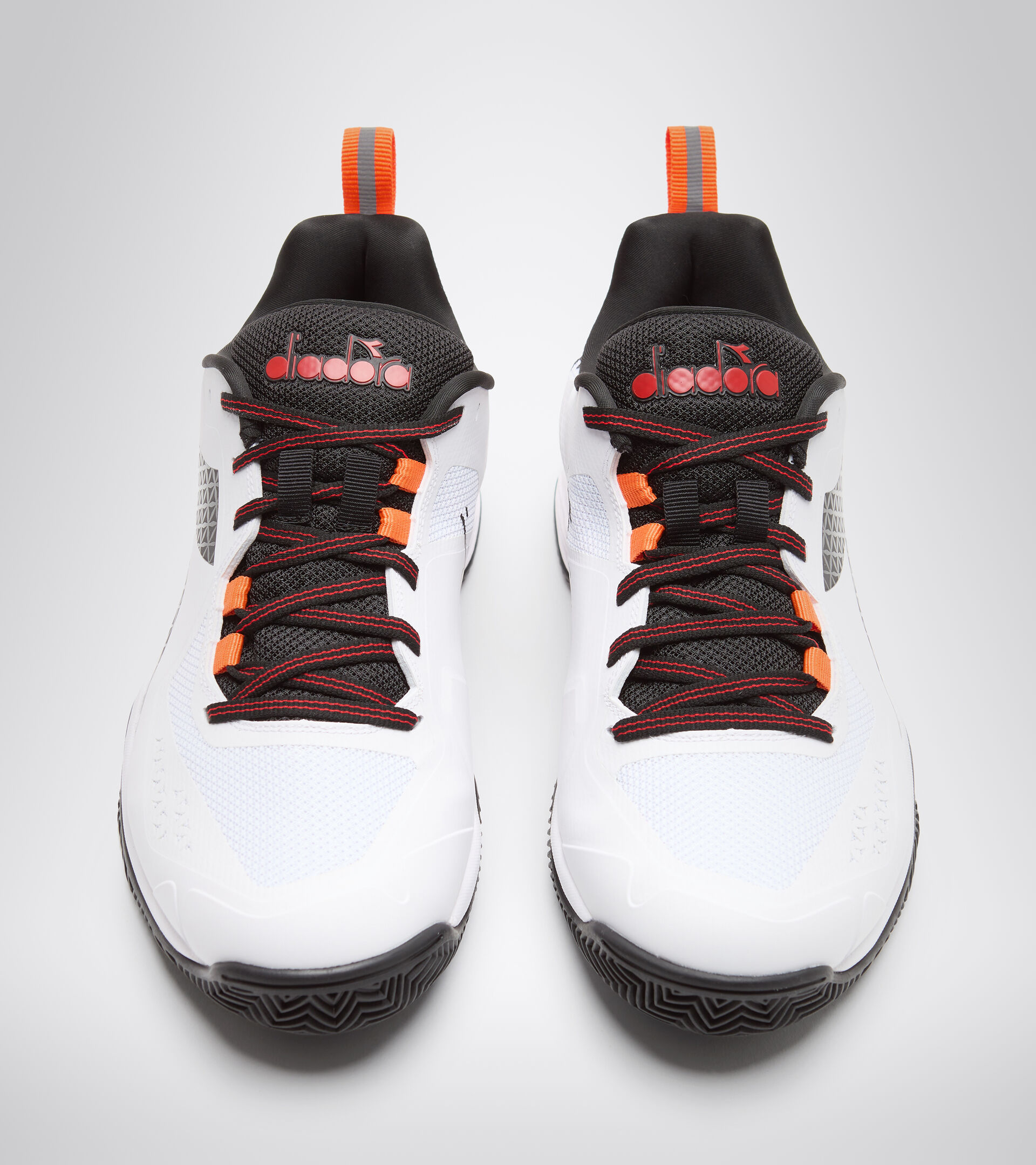 Tennis shoes - Men BLUSHIELD TORNEO CLAY WHITE/BLACK/FIERY RED - Diadora