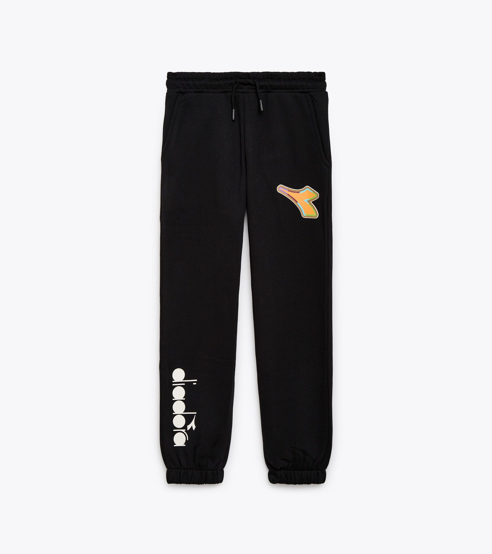 Jogger pants - Boy JB.JOGGER PANT LOGO BOLD BLACK - Diadora